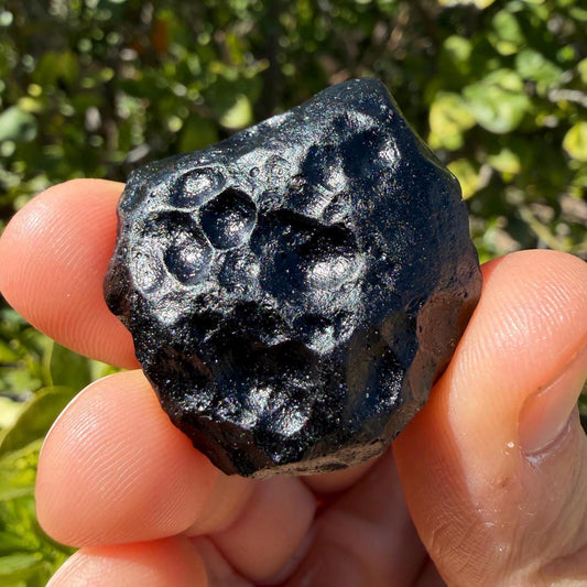 Indonesian Tektite: Indochinite Impactite, Energy Work Stone, 23.74 grams