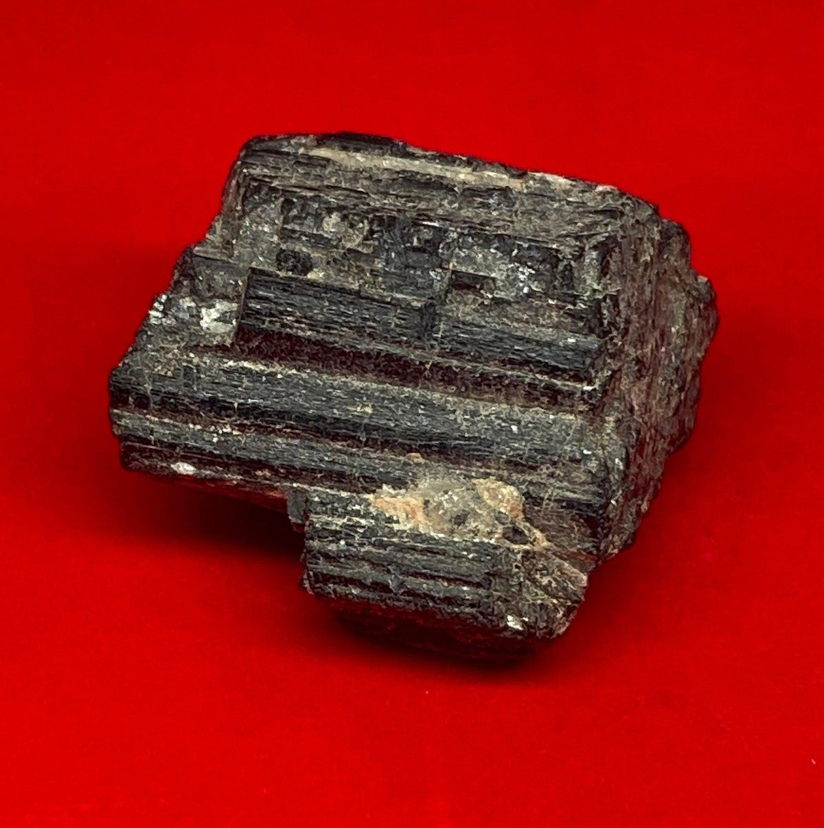 Nigerian Black Tourmaline: Natural Stone for Psychic Protection, Rock Collection, 44.60 grams