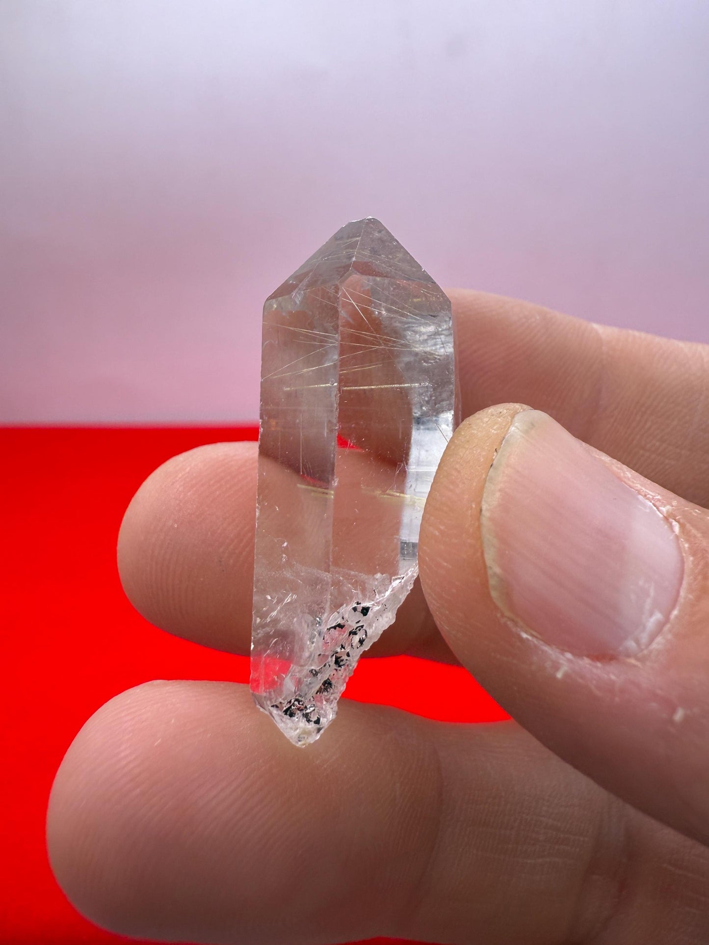 Golden Rutilated Quartz Crystal: Brazilian Fine Crystal, 9.20g