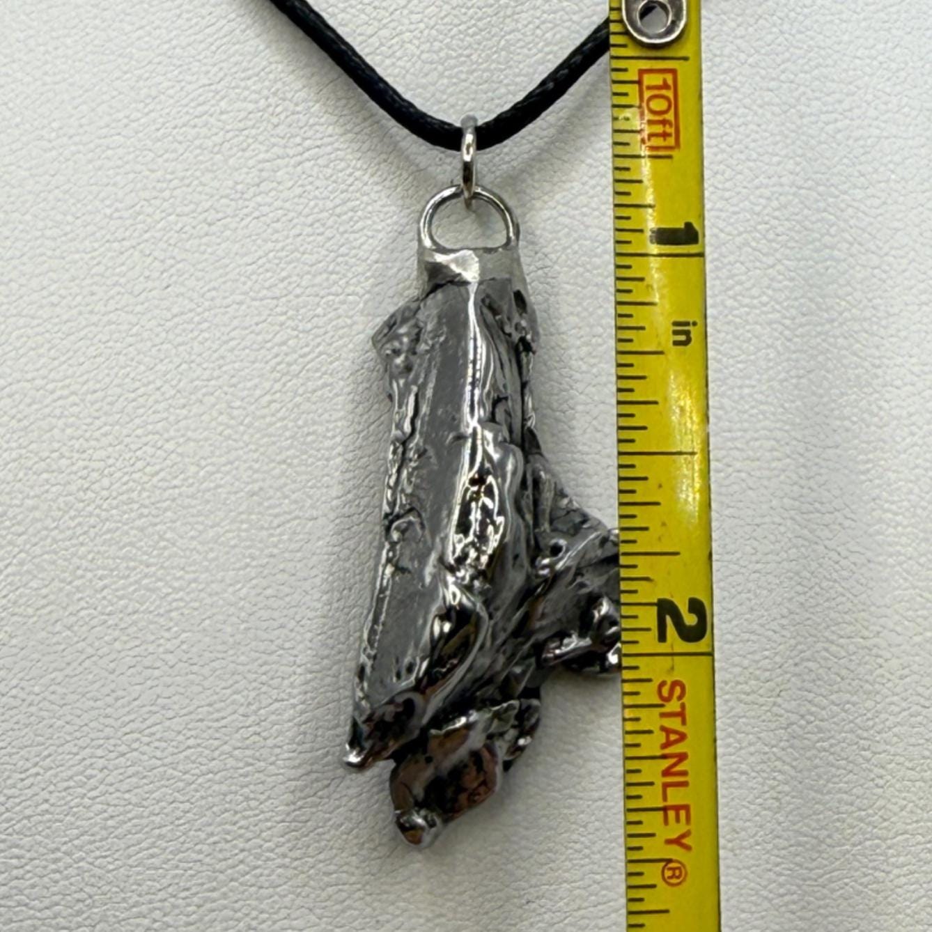Aletai Meteorite Pendant: Cosmic Jewelry, Authentic Space Jewelry, 21.83 grams