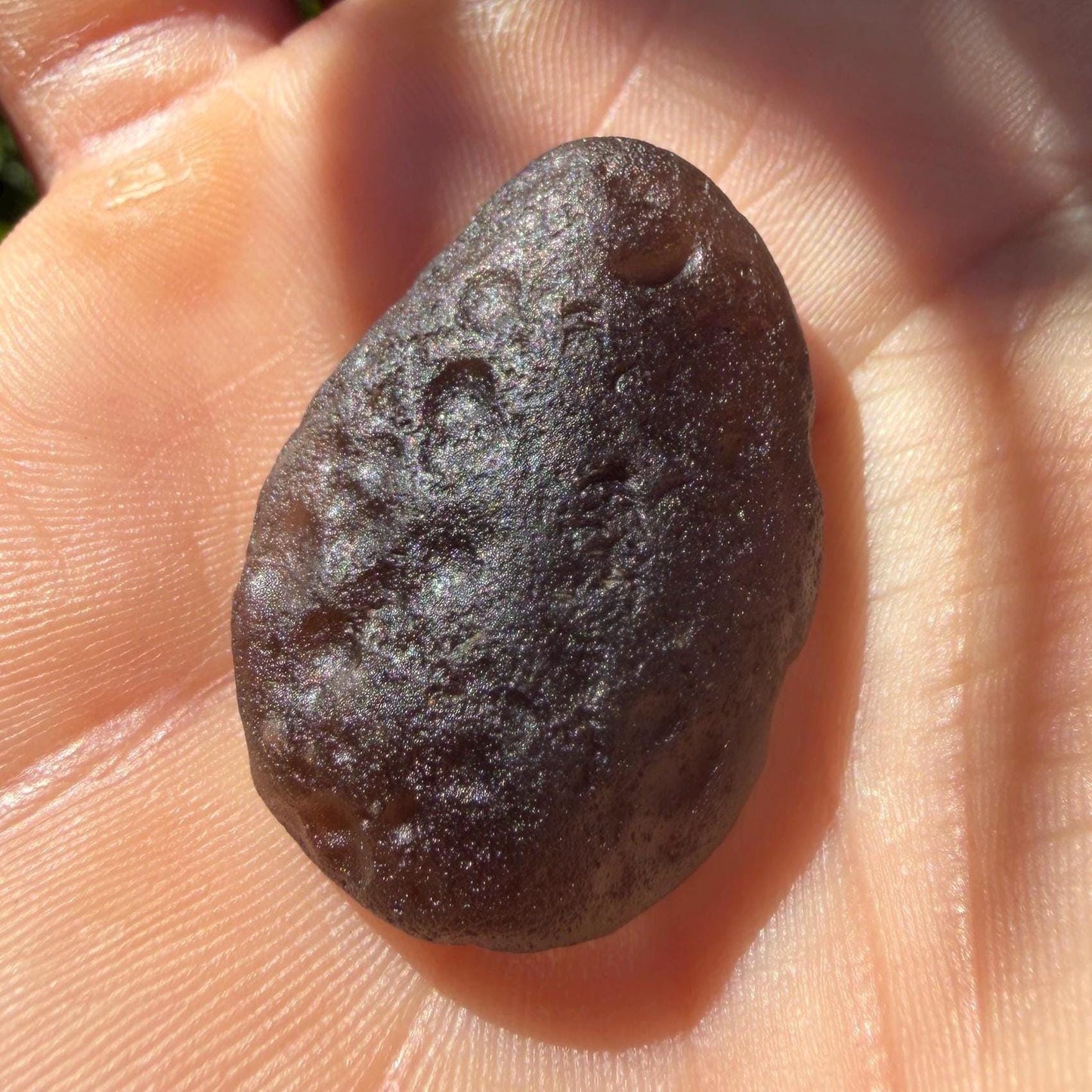 Colombianite Specimen: Shamanic Tektite - Healing Stone, 9.69 grams