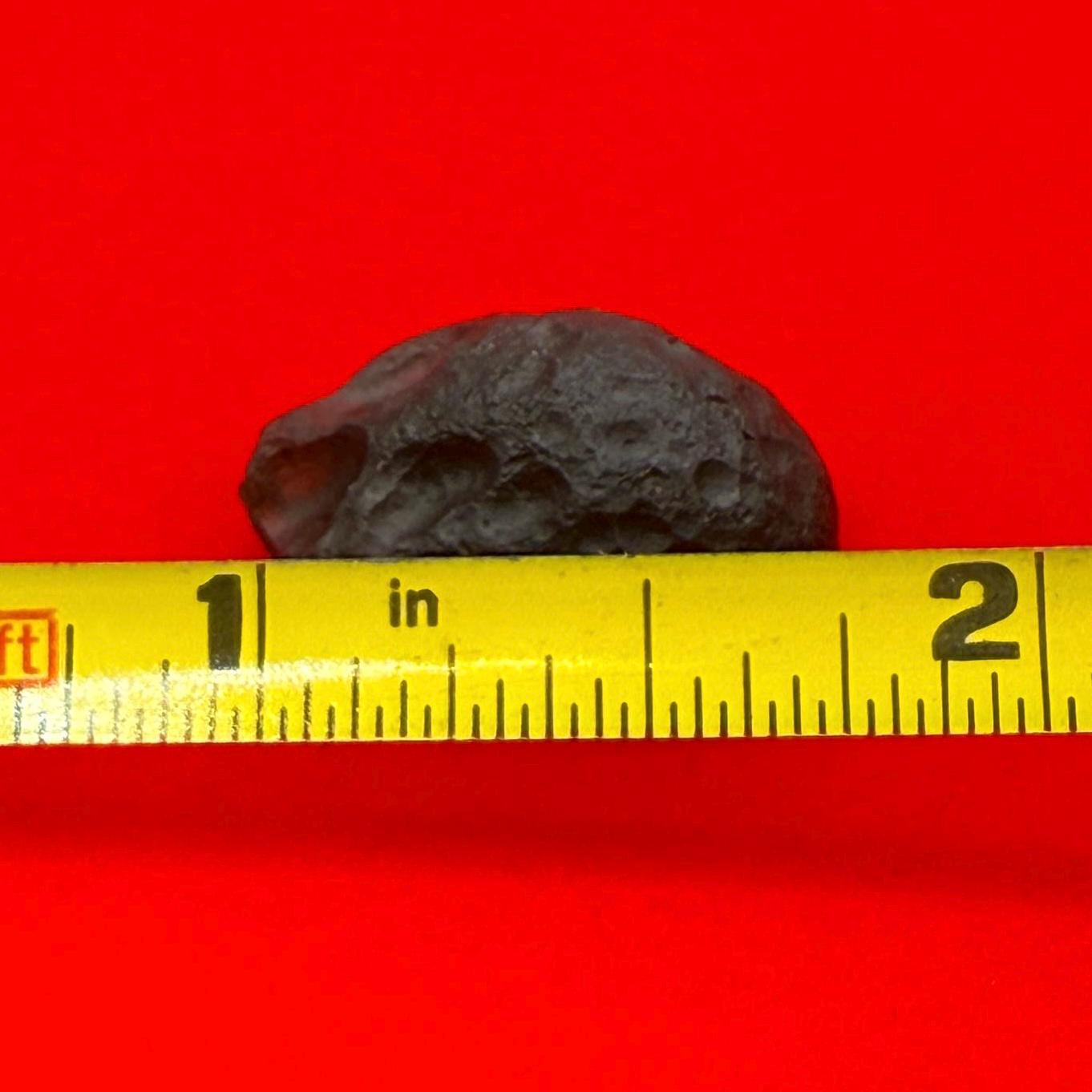 Saffordite Specimen: Rare Cintamani Stone, Arizona Pseudotektite, 3.69g
