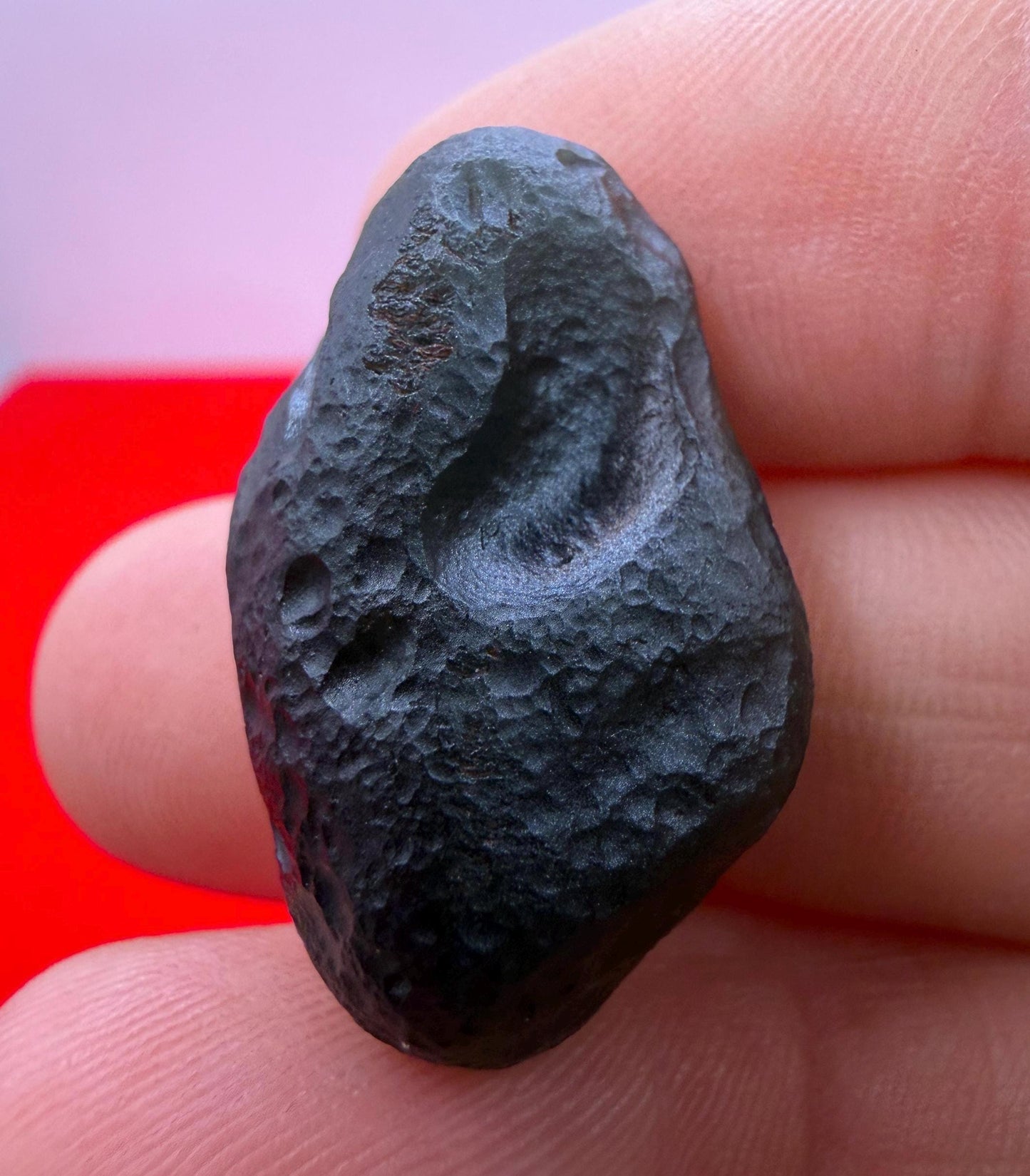 Saffordite Stone: Rare Cintamani, Arizona Pseudo-Tektite -5.58 Grams