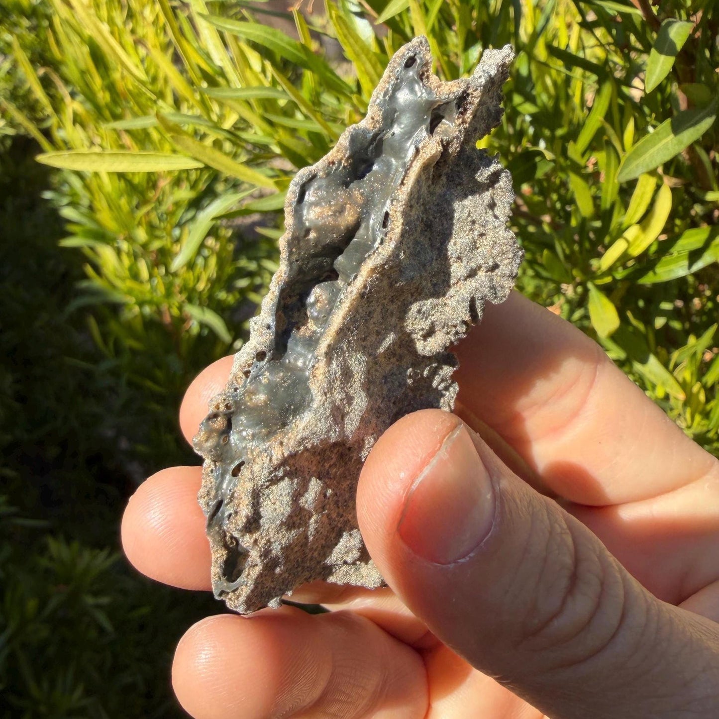Sahara Desert Fulgurite: Fossilized Lightning Rock, Energy Work, 11.07 grams