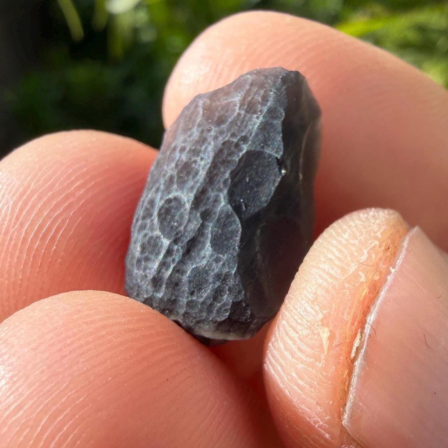 Saffordite Stone: Rare Cintamani, Arizona Tektite -2.12 Grams