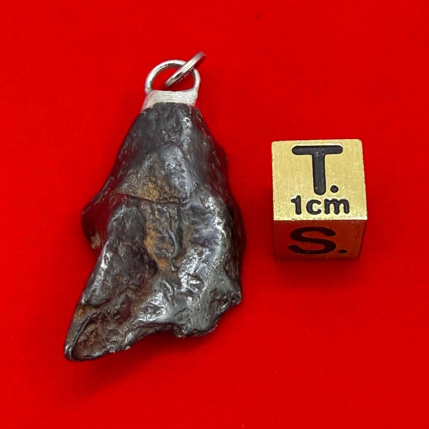 Canyon Diablo Iron Meteorite Pendant: Arizona Space Gift, 13.30 grams