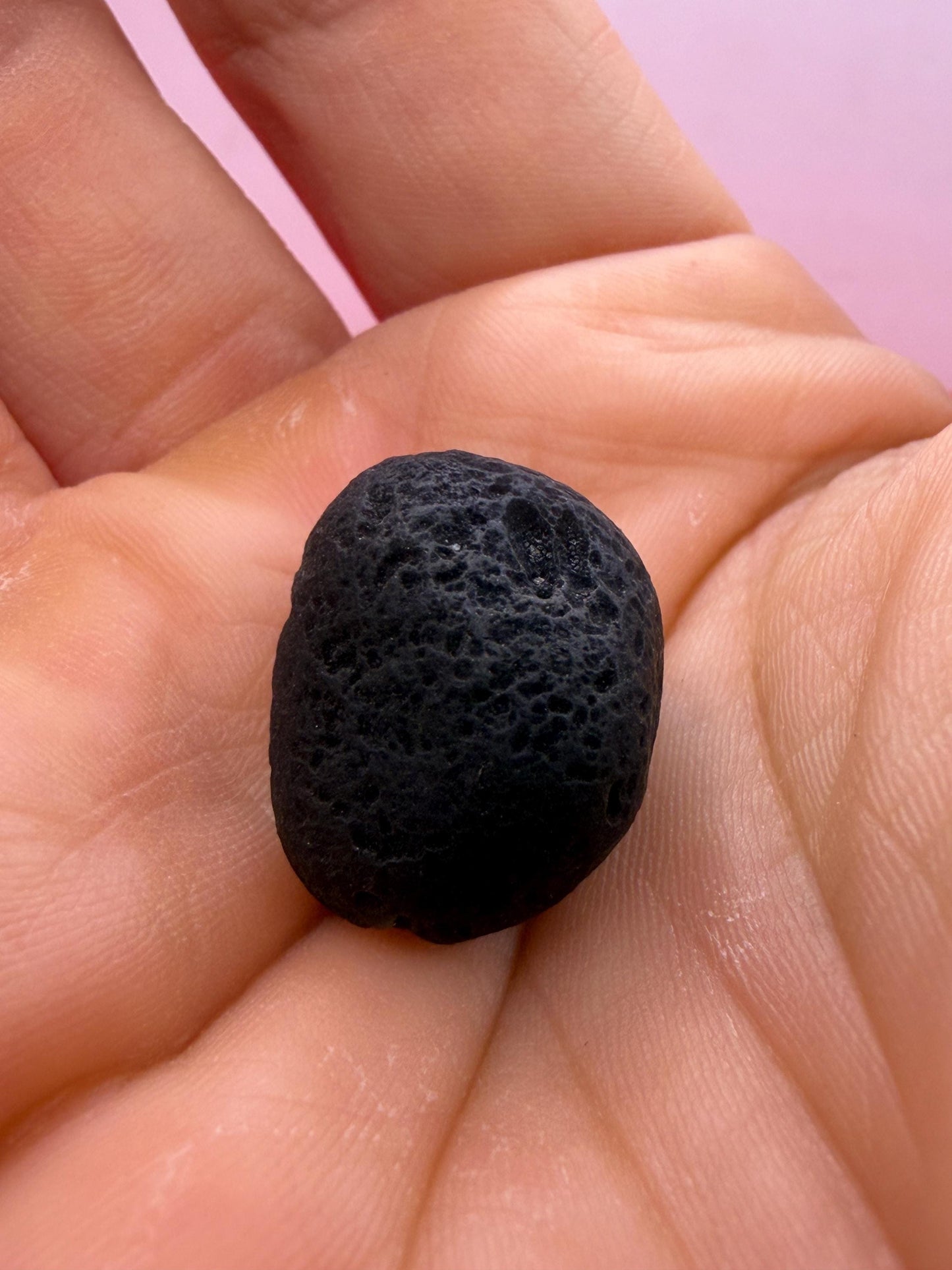 Saffordite Stone, Rare Cintamani, Elongated, Arizona, Pseudo Tektite, 5.84 Grams