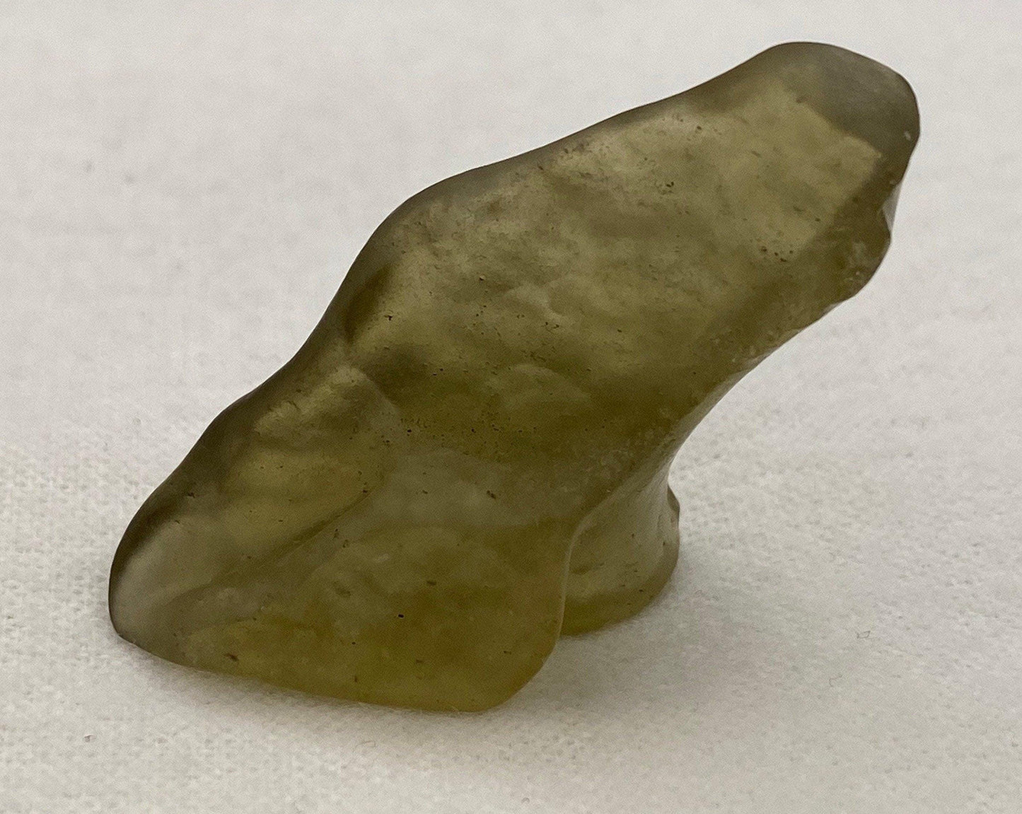 Libyan Desert Glass Tektite: Greenish Gold Specimen, 14.00 grams