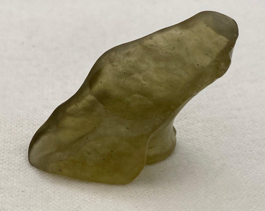 Libyan Desert Glass Tektite: Greenish Gold Specimen, 14.00 grams