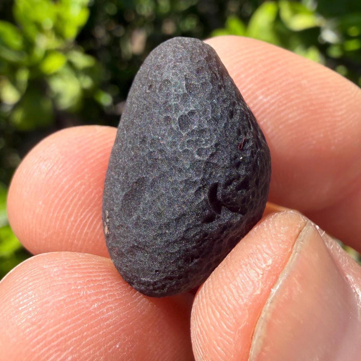 Saffordite Stone: Rare Cintamani, Arizona Pseudo-Tektite -5.93 Grams