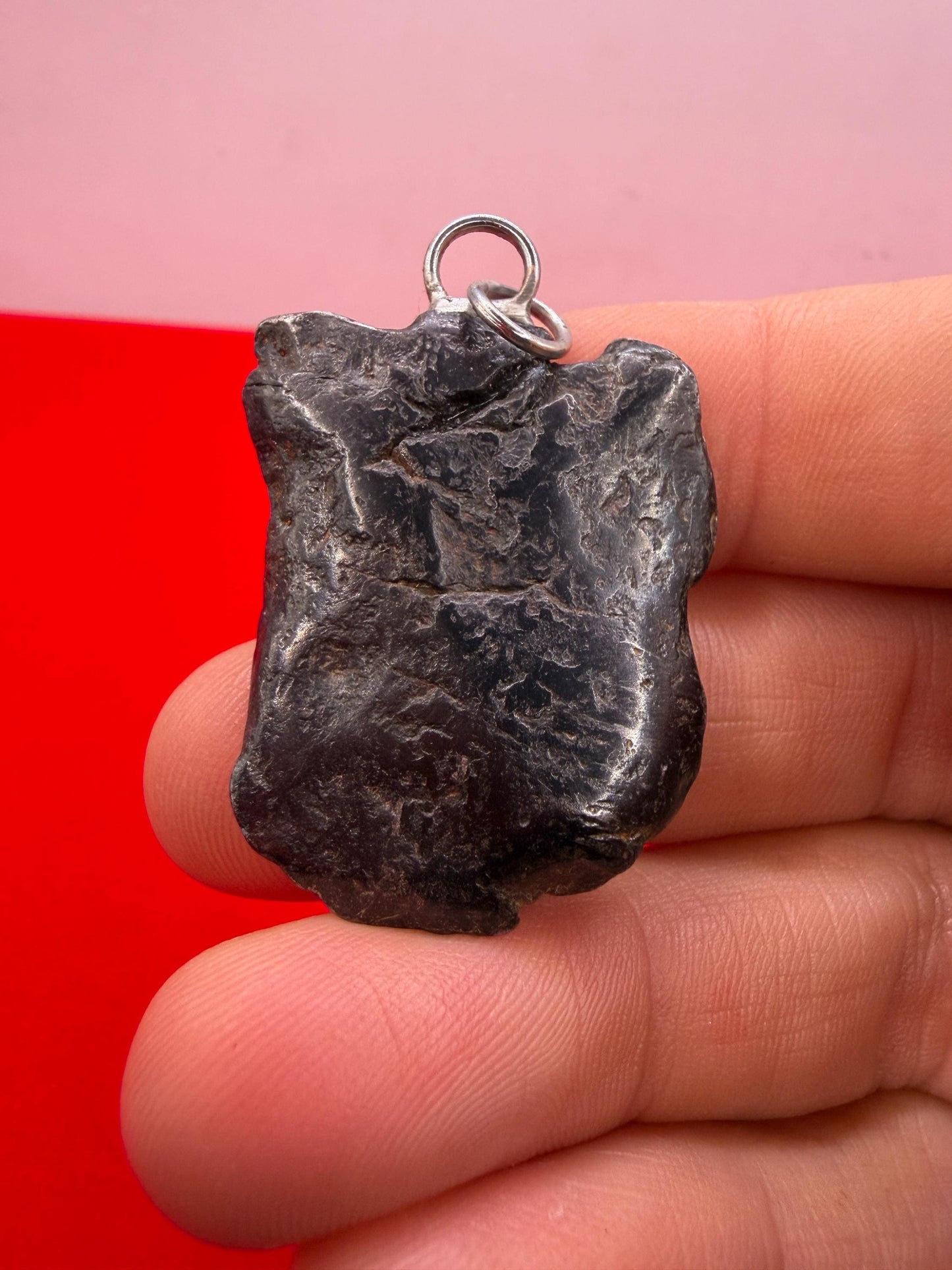 Canyon Diablo Iron Meteorite Pendant: Arizona Space Gift, 18.55 grams