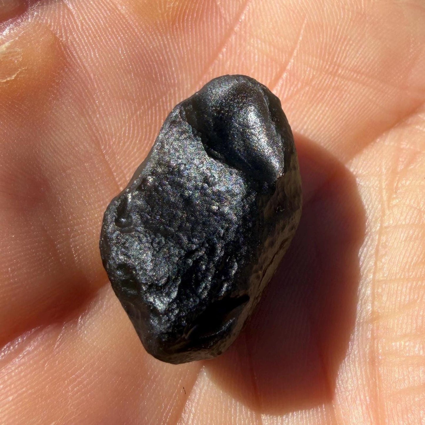 Saffordite Stone: Rare Cintamani, Arizona Pseudo-Tektite -5.58 Grams