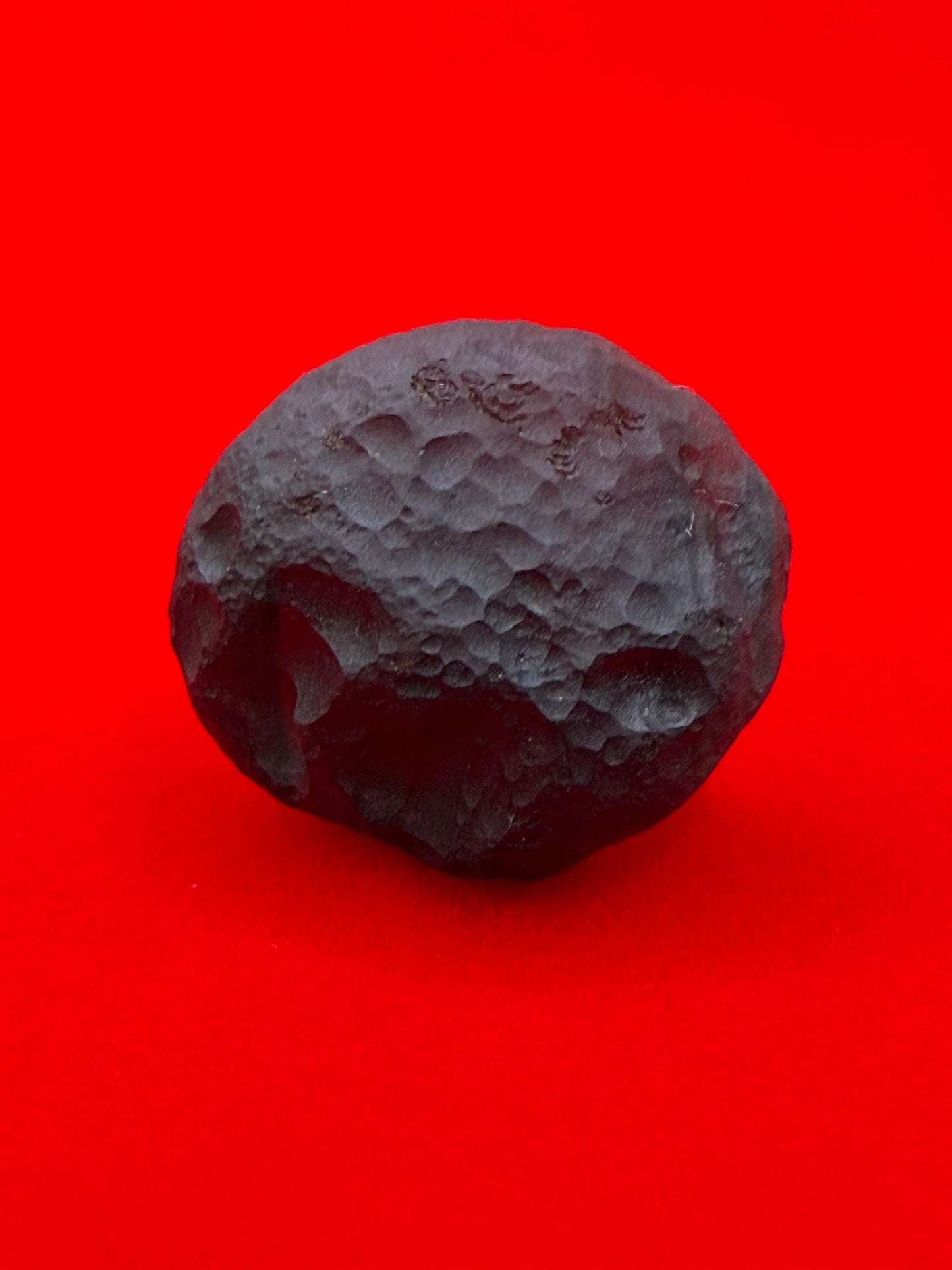 Saffordite Stone: Rare Cintamani, Arizona Tektite - 7.26 Grams
