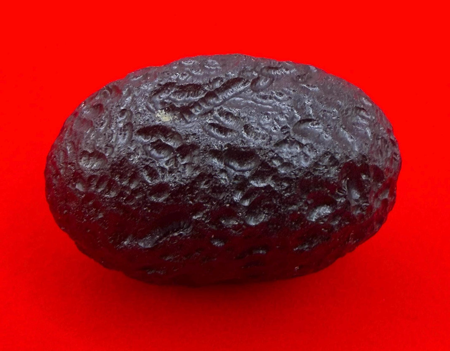 Colombianite Specimen: Translucent Pseudo-Tektite, Shamanic Healing Stone, 9.57 grams
