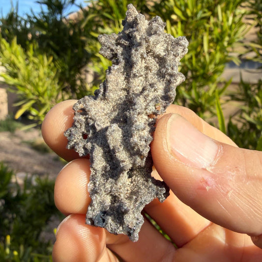 Sahara Desert Fulgurite: Lightning Glass, Fossilized Lightning, Energy Work, 5.86 grams