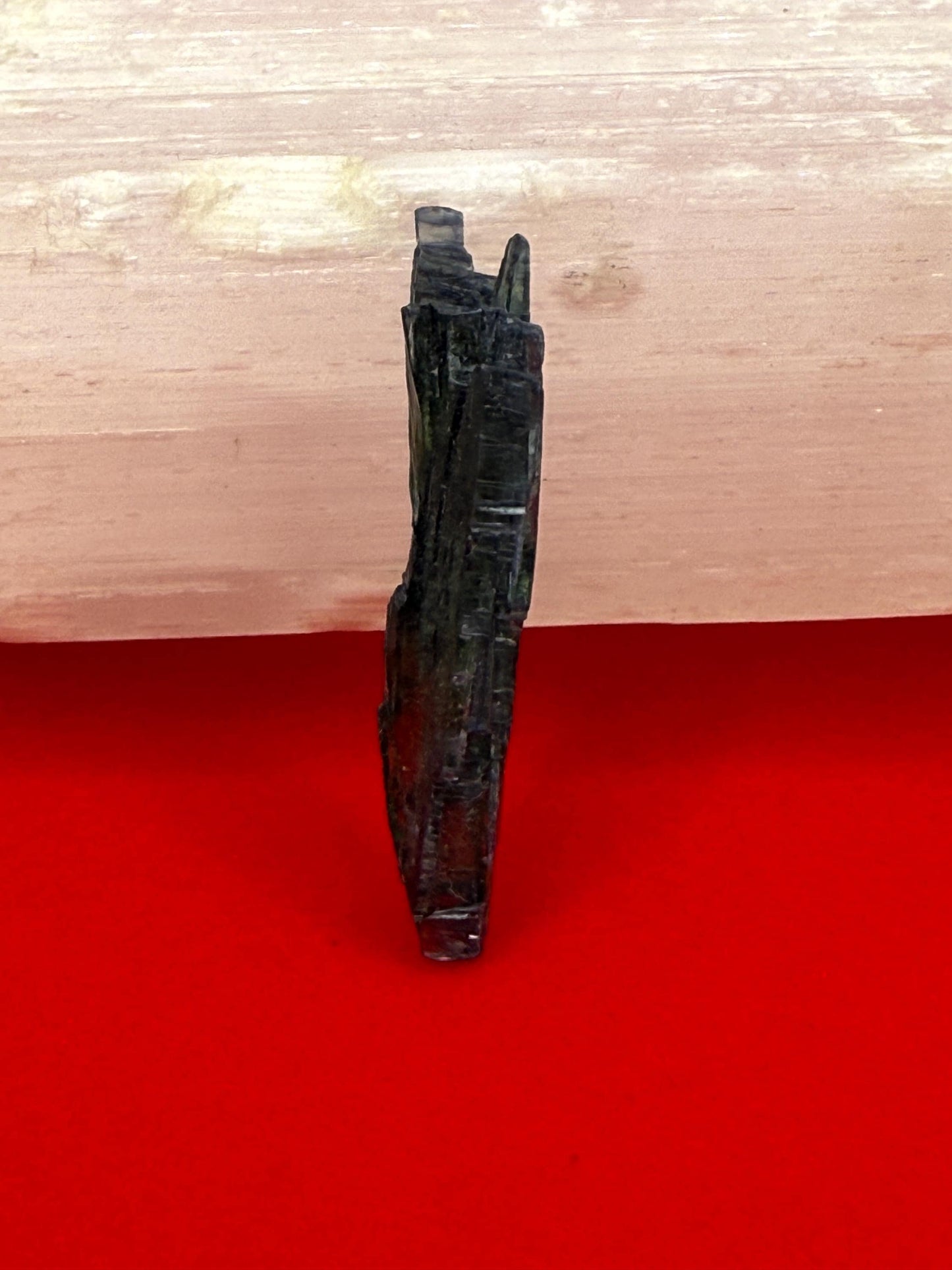 Rare Brazilian Vivianite Crystal: Deep Green Reiki Gemstone, 0.93g/4.65ct