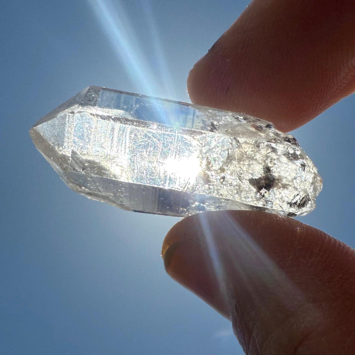 Golden Rutilated Quartz Crystal: Brazilian Fine Crystal, 9.20g