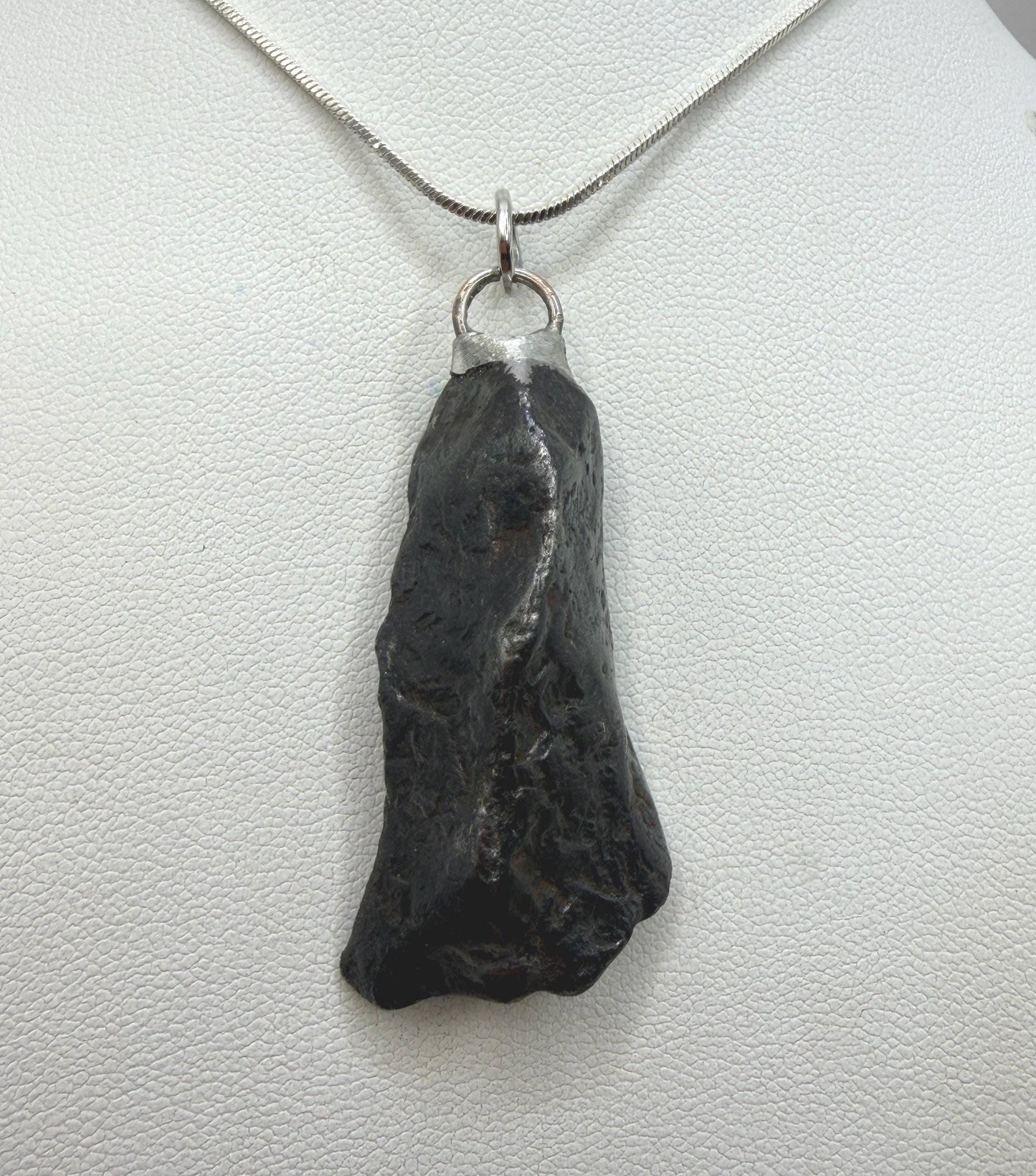Canyon Diablo Iron Meteorite Pendant: Arizona Space Gift, 22.55 grams