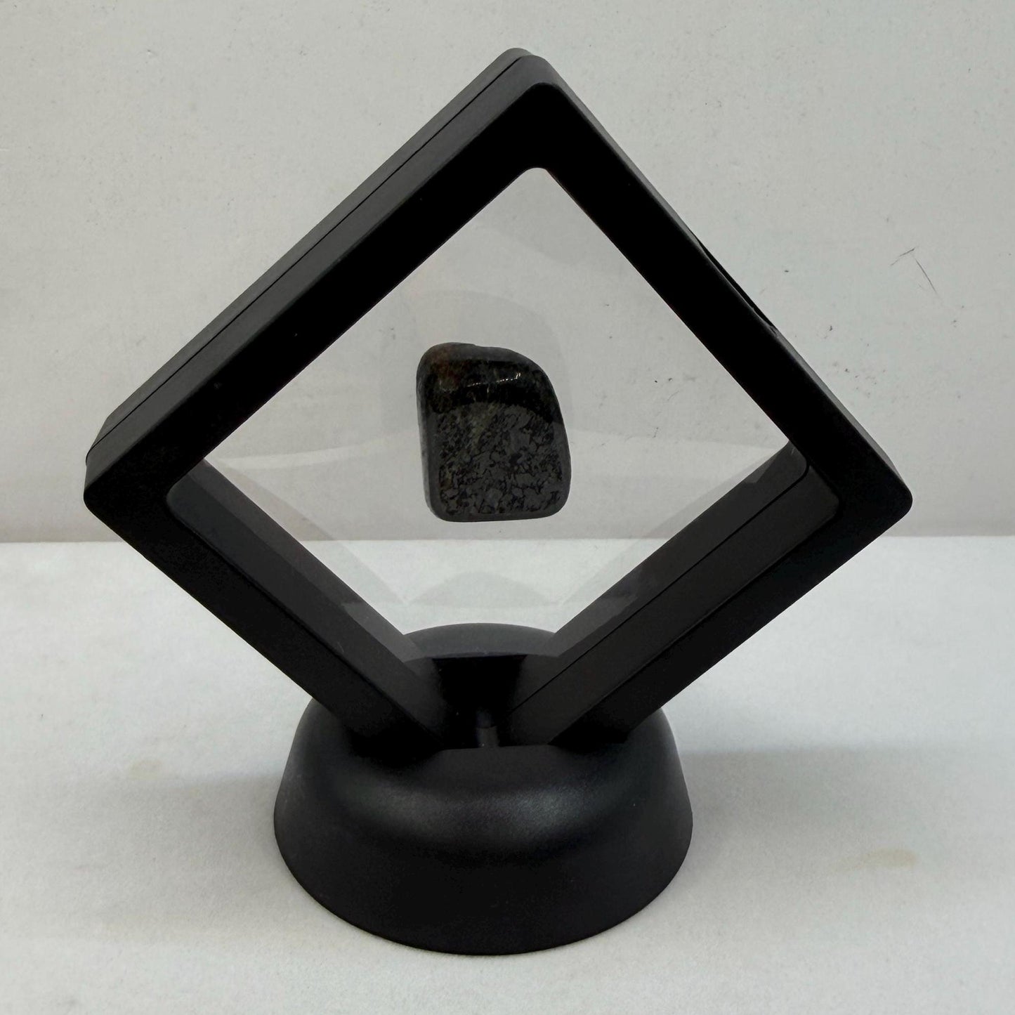 Greenland Nuummite Stone: Reiki Healing Stone, Protection Talisman, 9.75 grams
