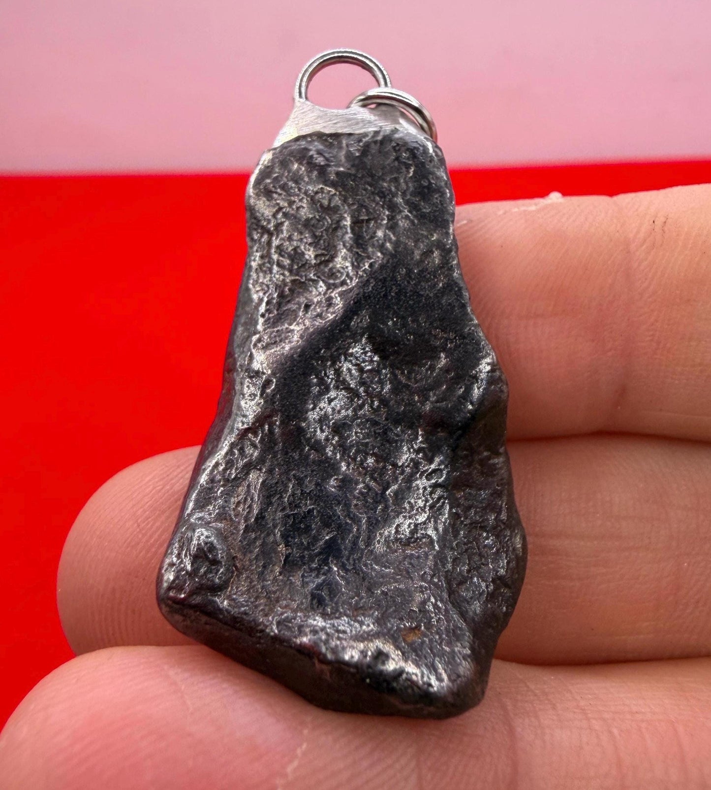Canyon Diablo Iron Meteorite Pendant: Arizona Space Gift, 17.23 grams