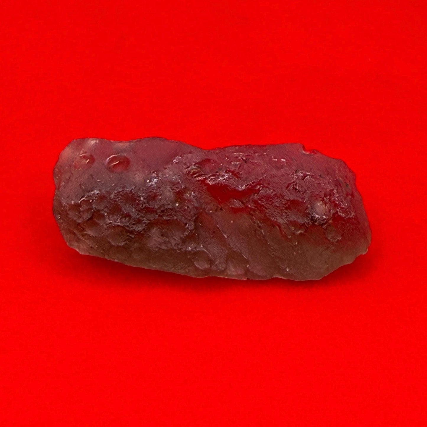 Colombianite Specimen: Translucent Shamanic Pseudo-Tektite, 3.19 grams