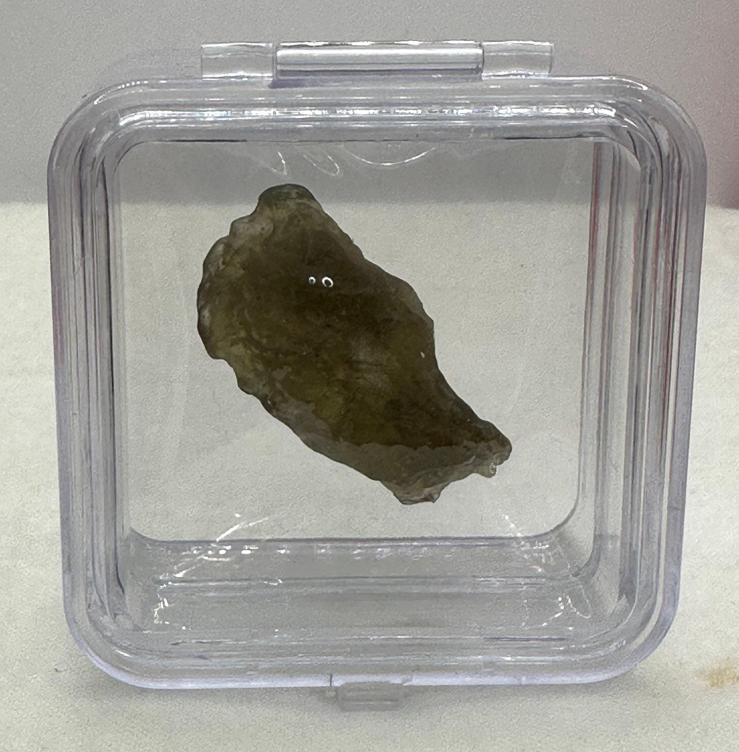 Libyan Desert Glass Tektite: Greenish Gold Talisman, 20.23 grams