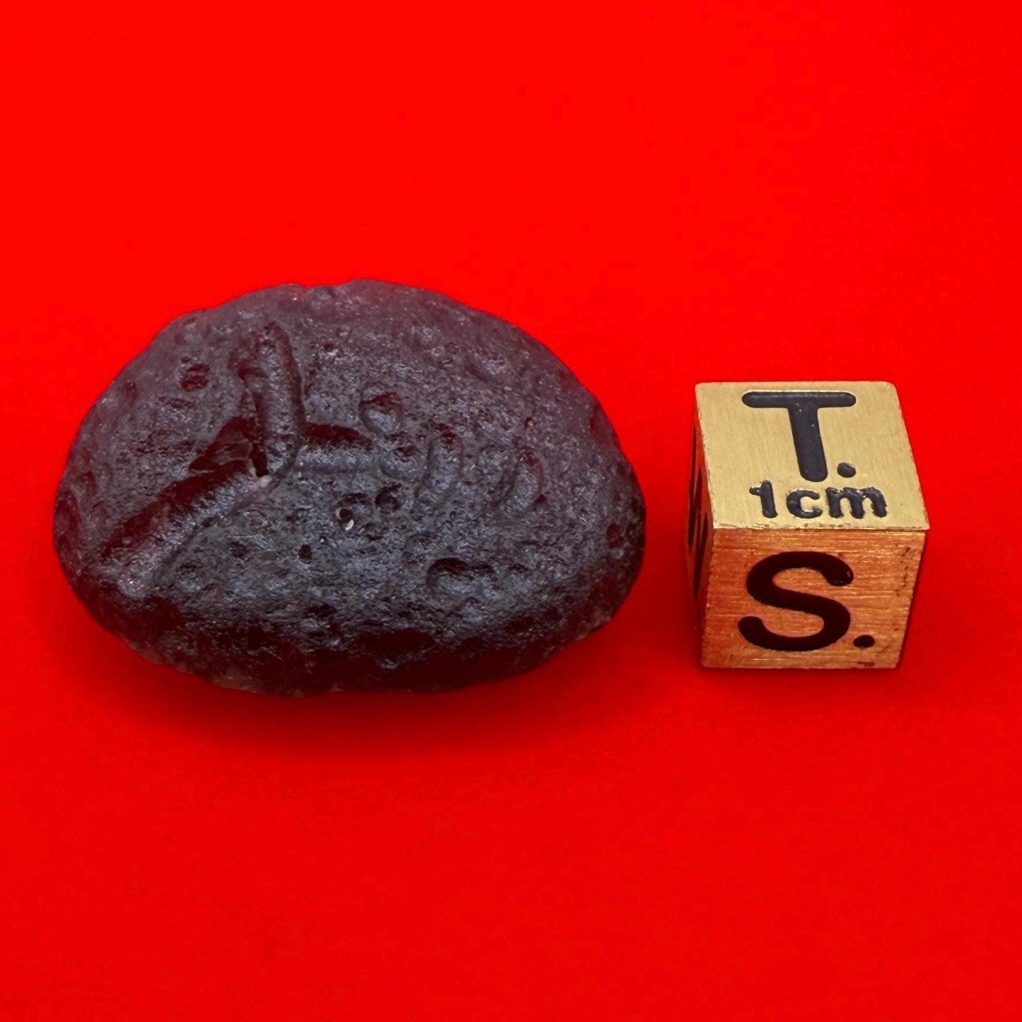 Colombianite Specimen: Translucent Pseudo-Tektite, Shamanic Healing Stone, 9.74 grams