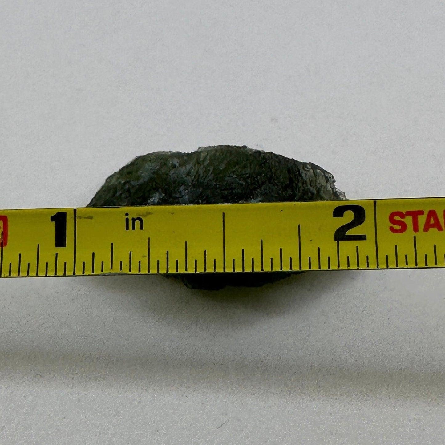 Authentic Moldavite Tektite Specimen: 4.20g/21ct