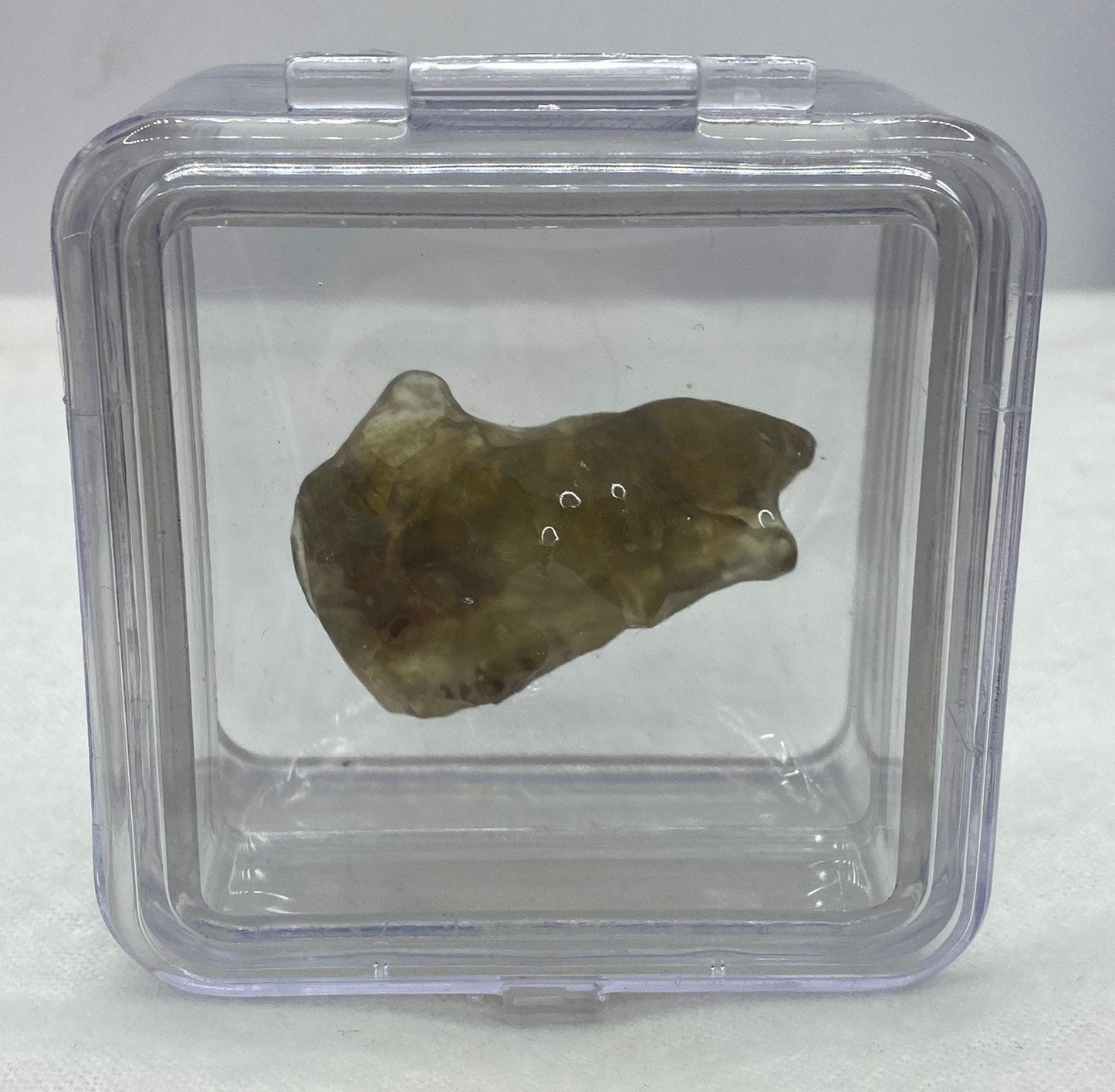 Libyan Desert Glass Tektite: Golden Crystal Talisman, 20.32 grams