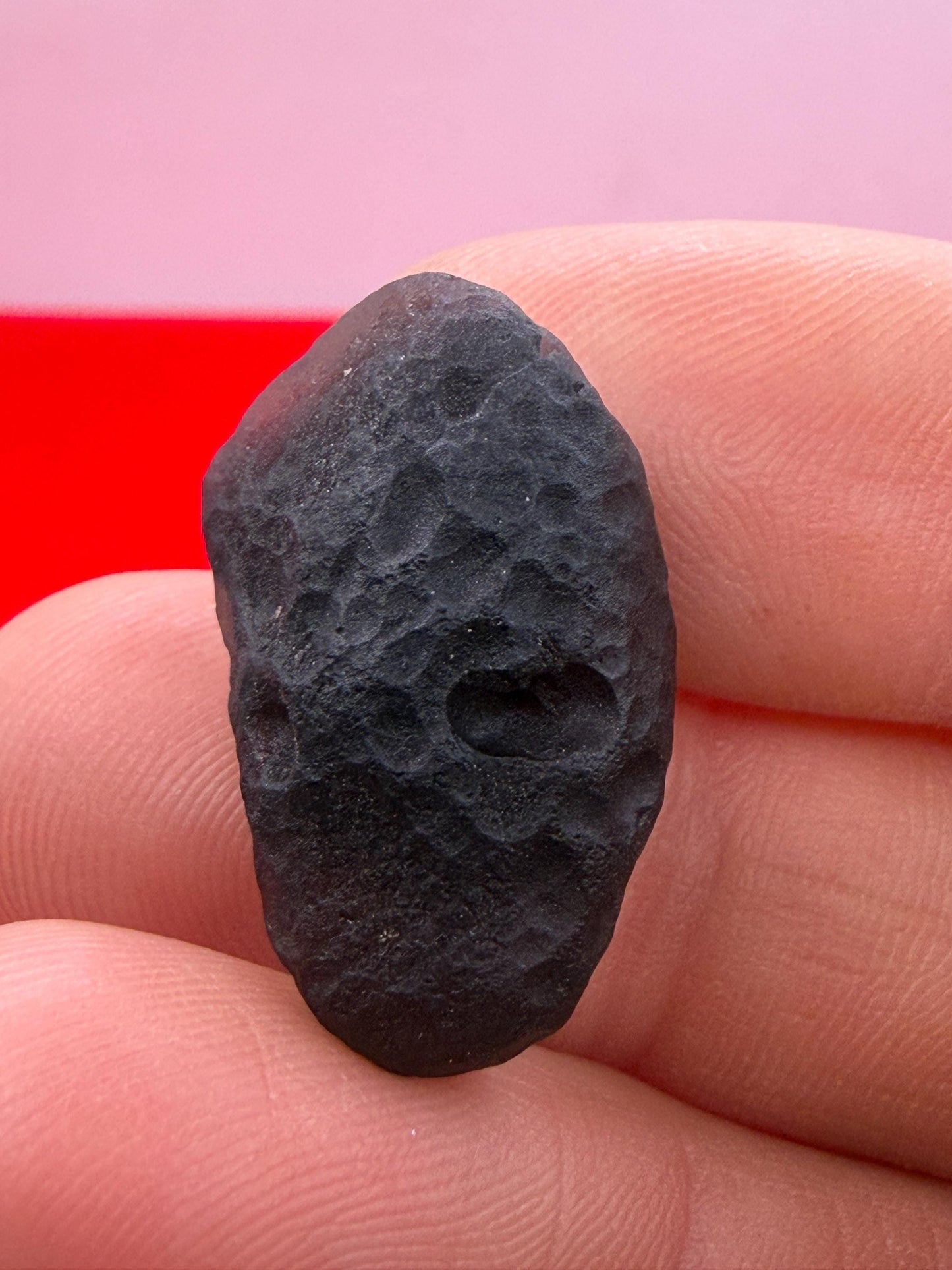 Saffordite Stone: Rare Cintamani, Arizona Tektite - 4.40 Grams