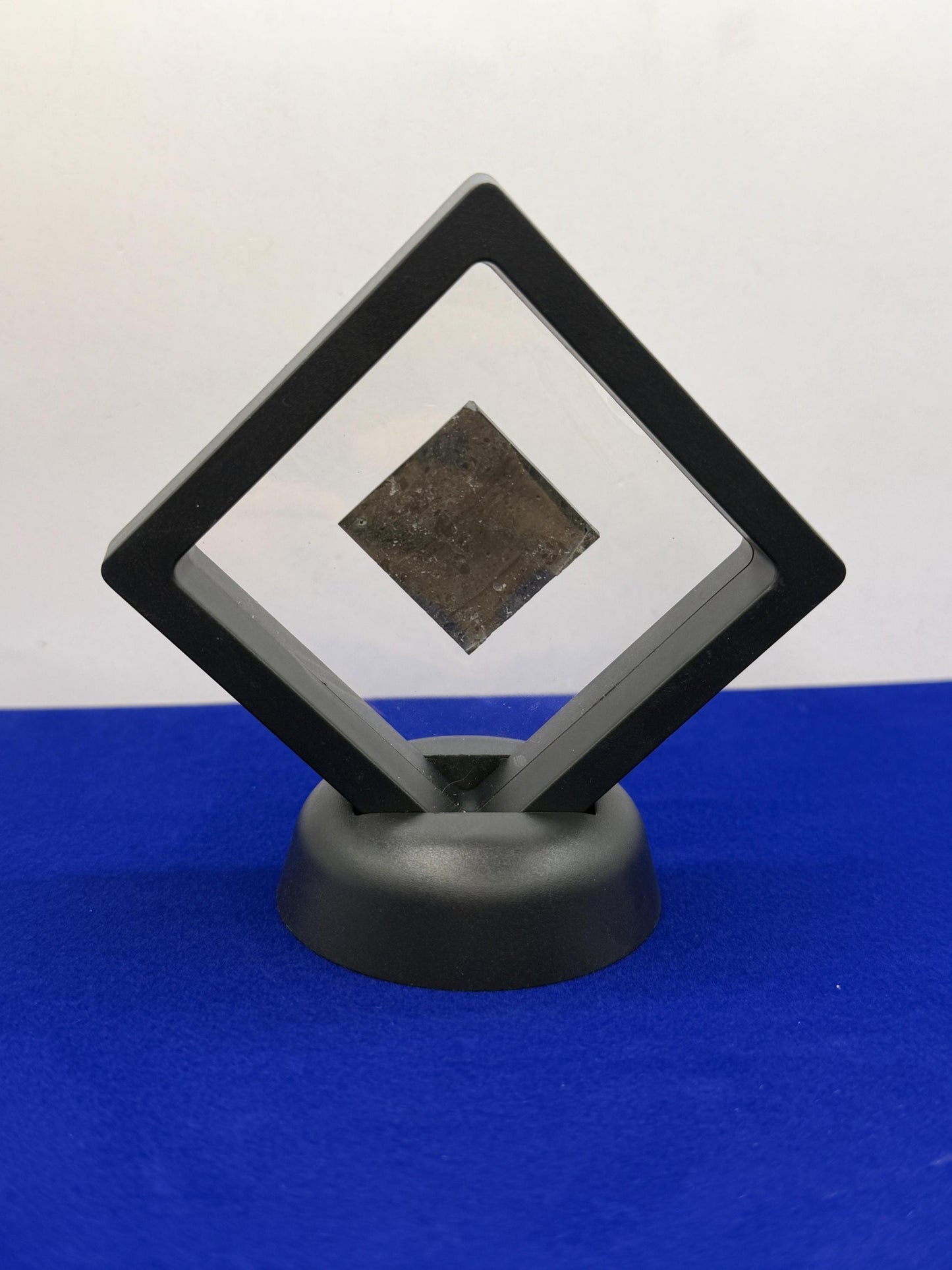 NWA 16315 Lunar Melt Breccia Meteorite Slice, Authentic Moon Rock, Mauritania, 3.01g