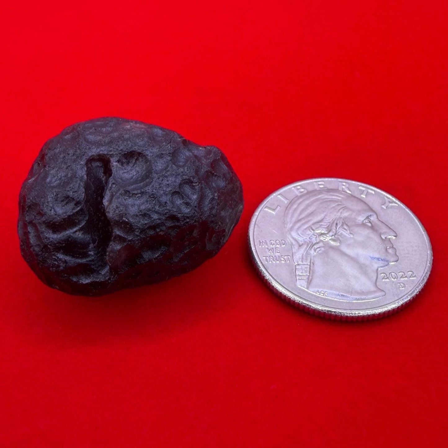 Colombianite Specimen: Shamanic Tektite - Healing Stone, 13.33 grams