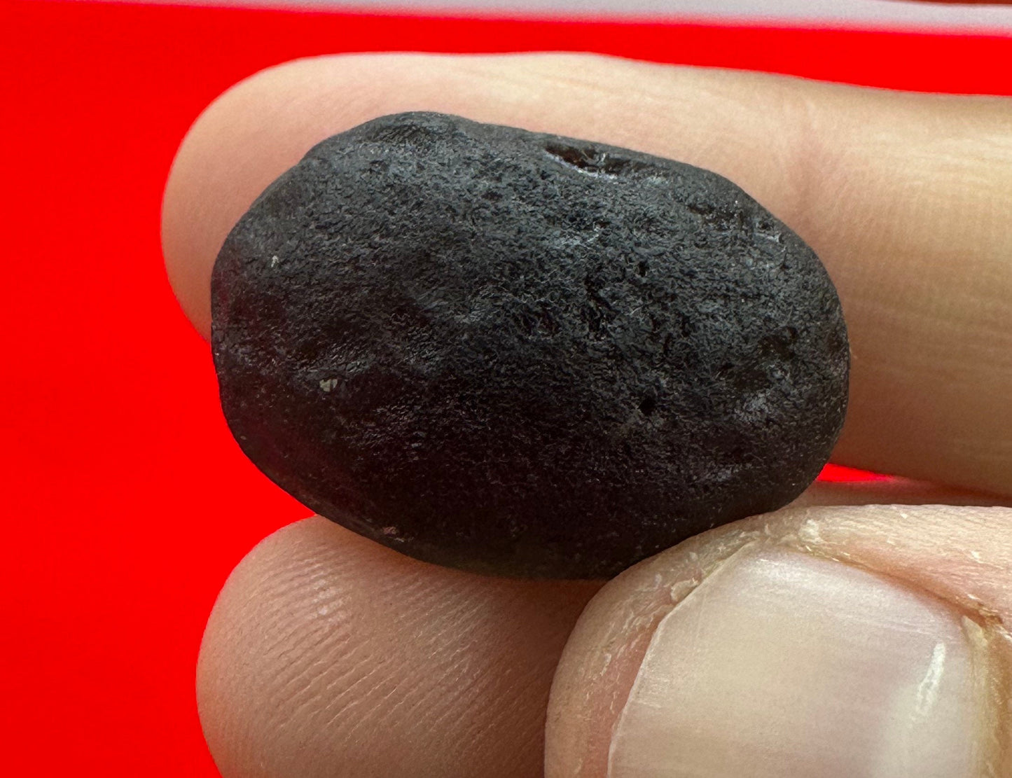 Colombianite Specimen: Translucent Pseudo-Tektite, Shamanic Healing Stone, 8.23 grams