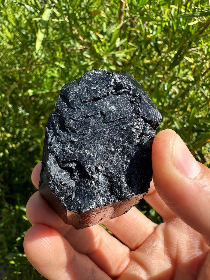 Yinnietharra Dravite Crystal Specimen: Brown Tourmaline, Grounding Stone, 179.23 Grams