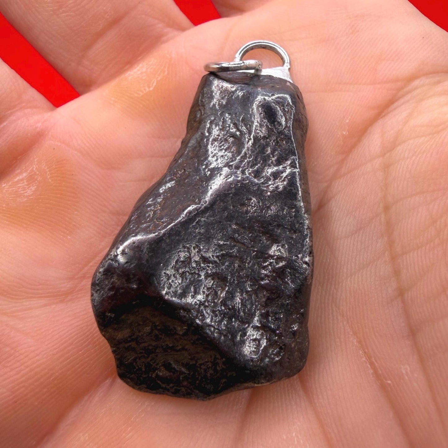 Canyon Diablo Iron Meteorite Pendant: Arizona Space Gift, 17.23 grams