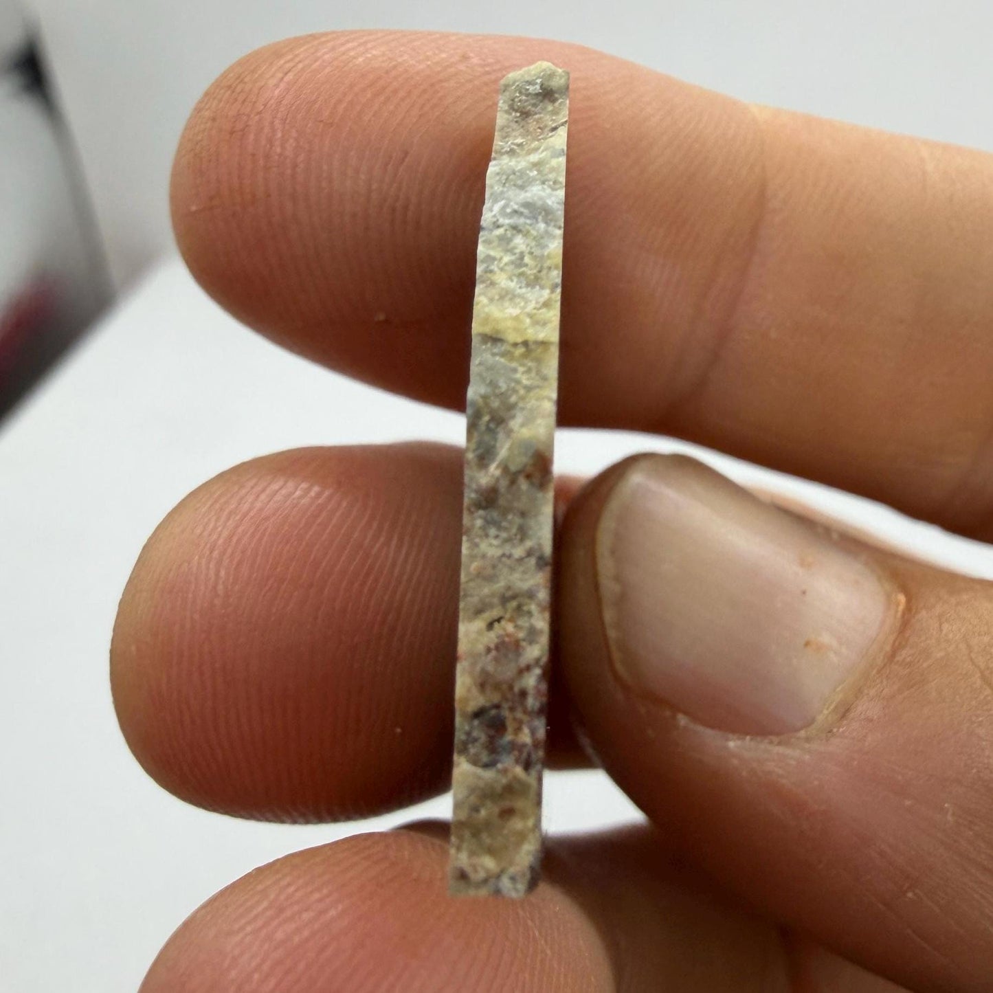 NWA 18045 Lunar Meteorite Slice, Melt Breccia Moon Rock, 3.93g