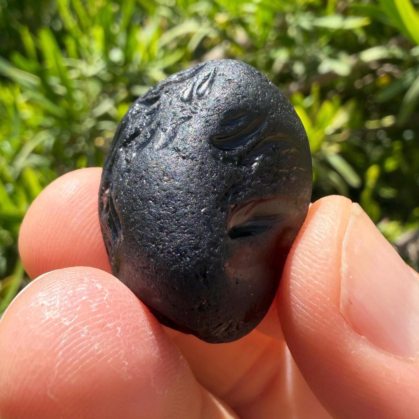 Arizona Saffordite Specimen, Rare Cintamani Stone, Melt Etched Surface, 12.24 grams