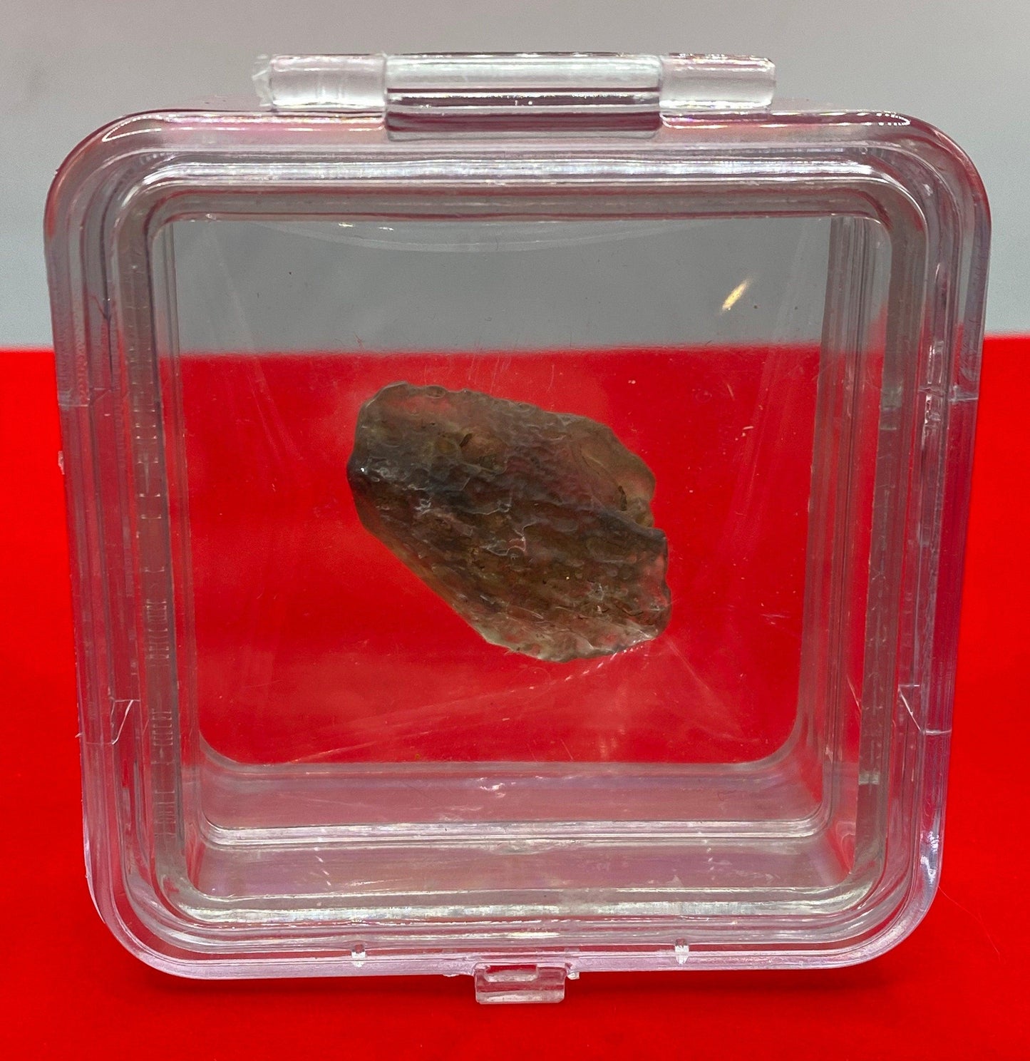 Libyan Desert Glass Tektite: Golden Green Talisman, Rare and Unique Tektite, 11.90 grams