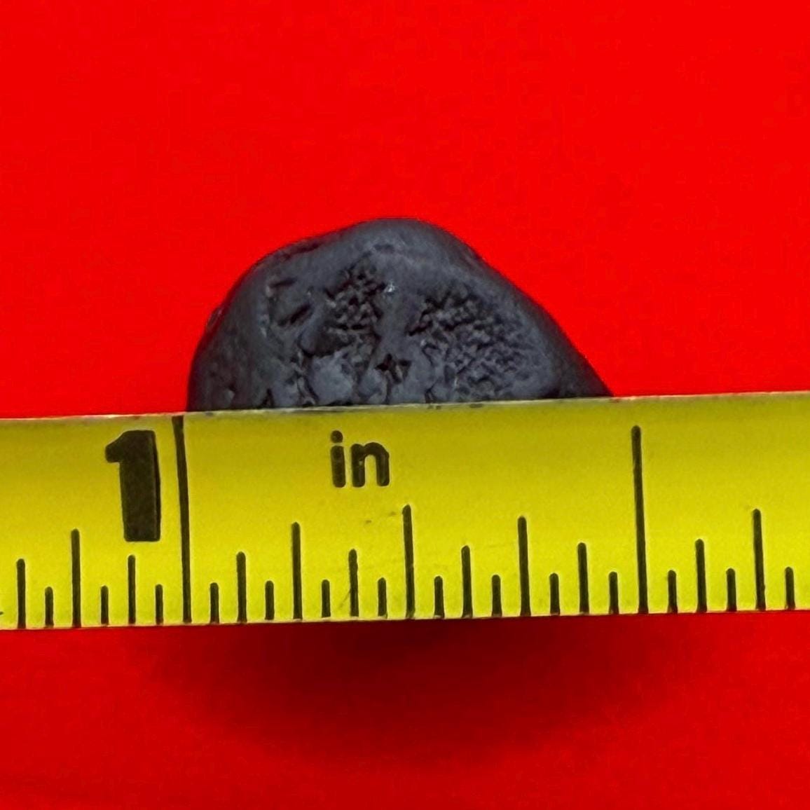 Saffordite Cintamani Stone: Rare Arizona Pseudo-Tektite, 2.04 Grams