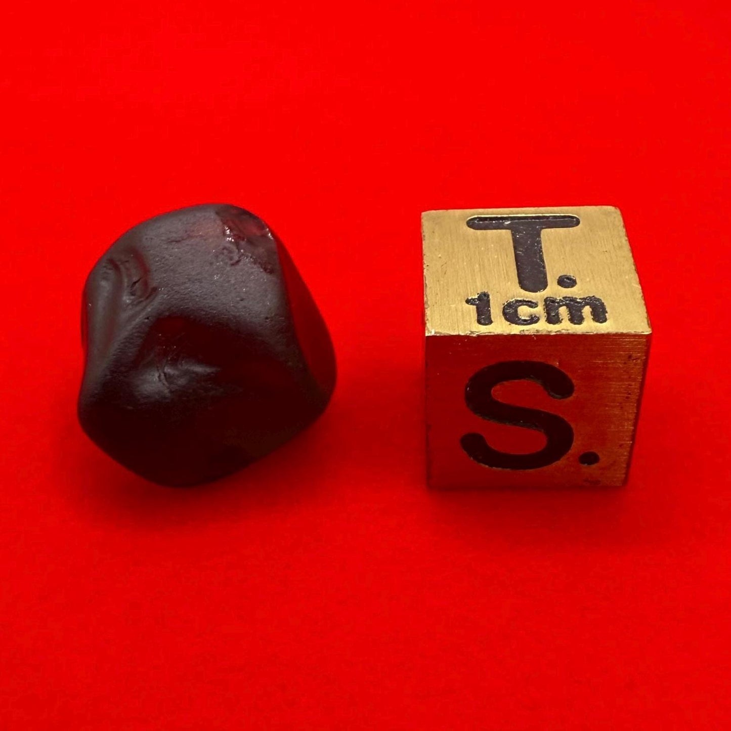 Saffordite Cintamani Stone: Rare Arizona Pseudo-Tektite, 2.04 Grams