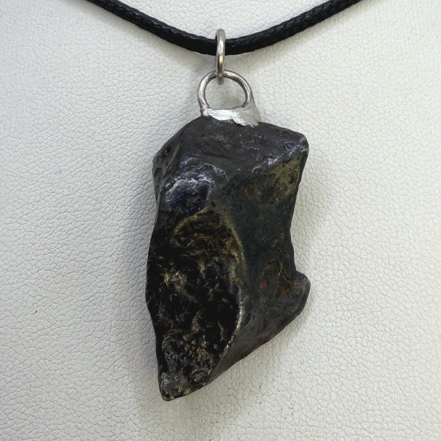 Canyon Diablo Iron Meteorite Pendant: Arizona Space Gift, 21.01 grams
