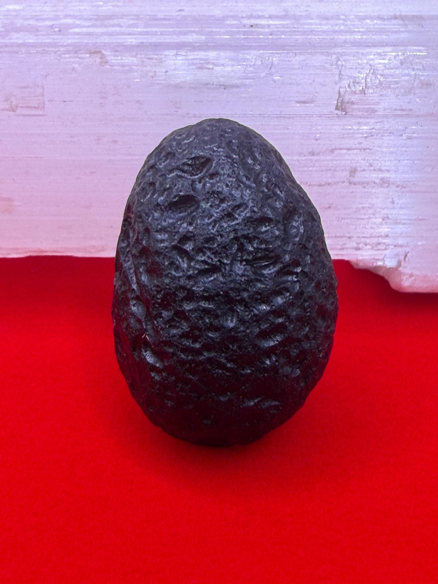 Colombianite Specimen: Translucent Pseudo-Tektite, Shamanic Healing Stone, 9.57 grams