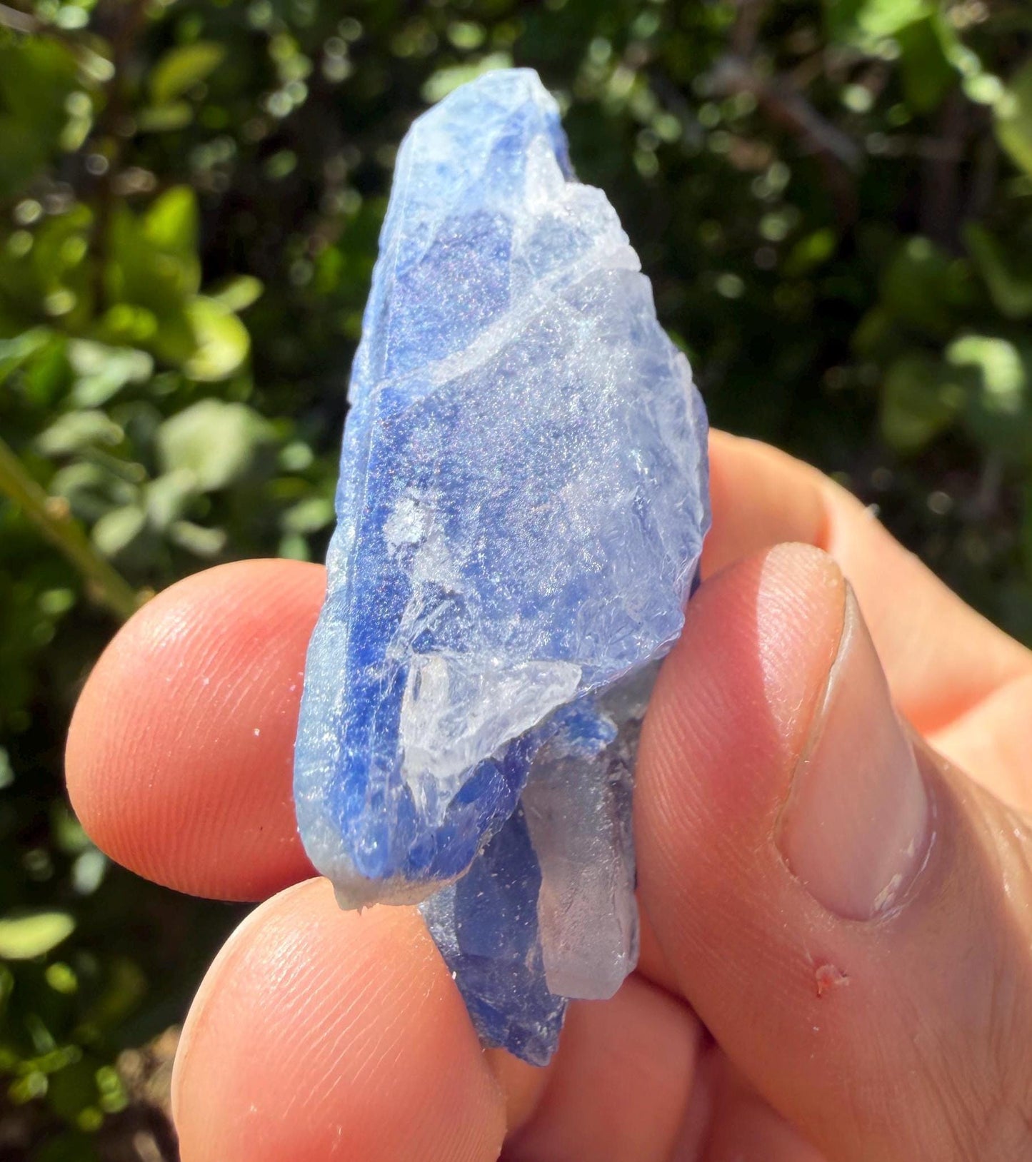 Brazilian Blue Dumortierite, Natural Specimen, Reiki, 37.73g/188.65ct