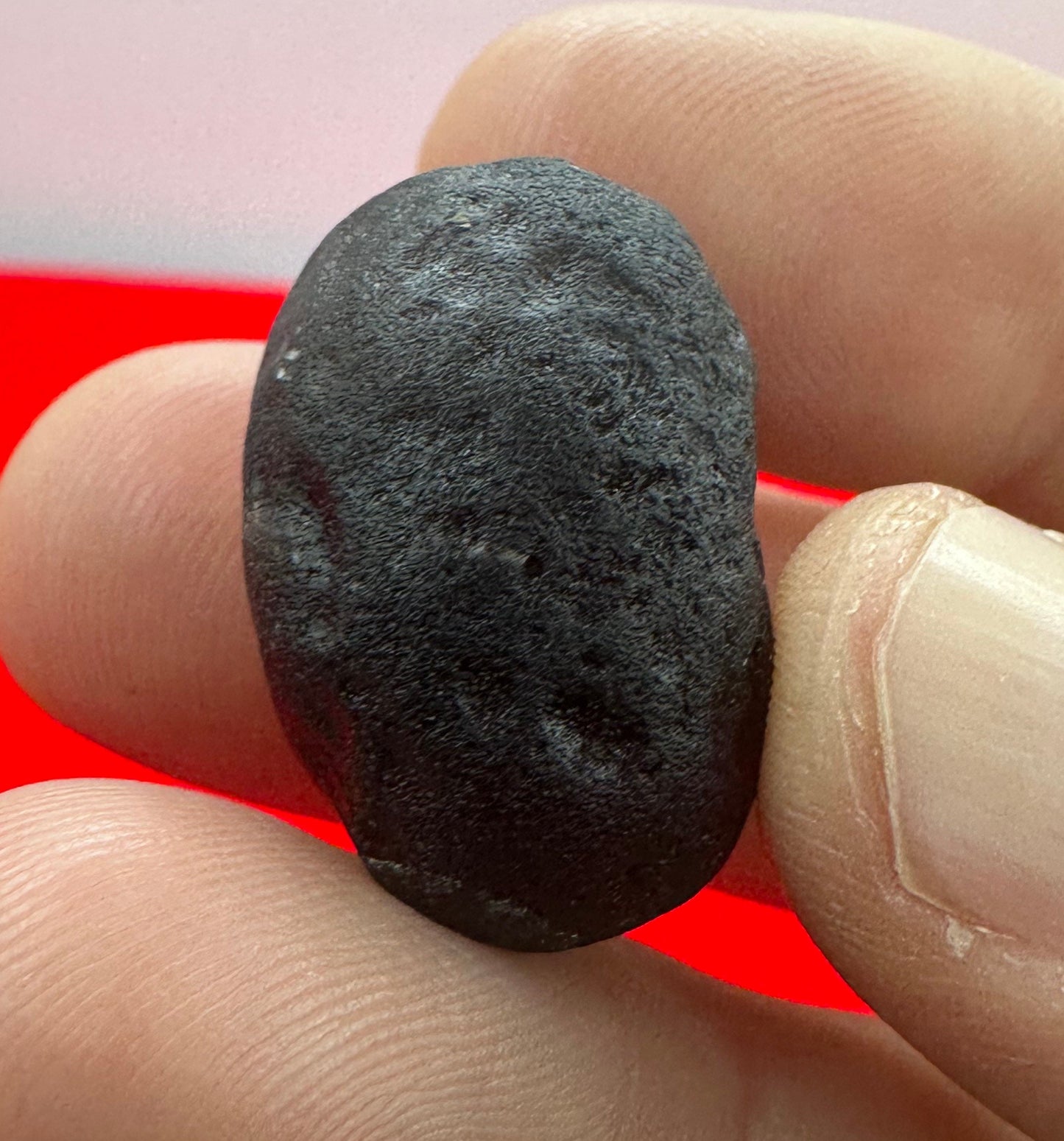 Colombianite Specimen: Translucent Pseudo-Tektite, Shamanic Healing Stone, 8.23 grams