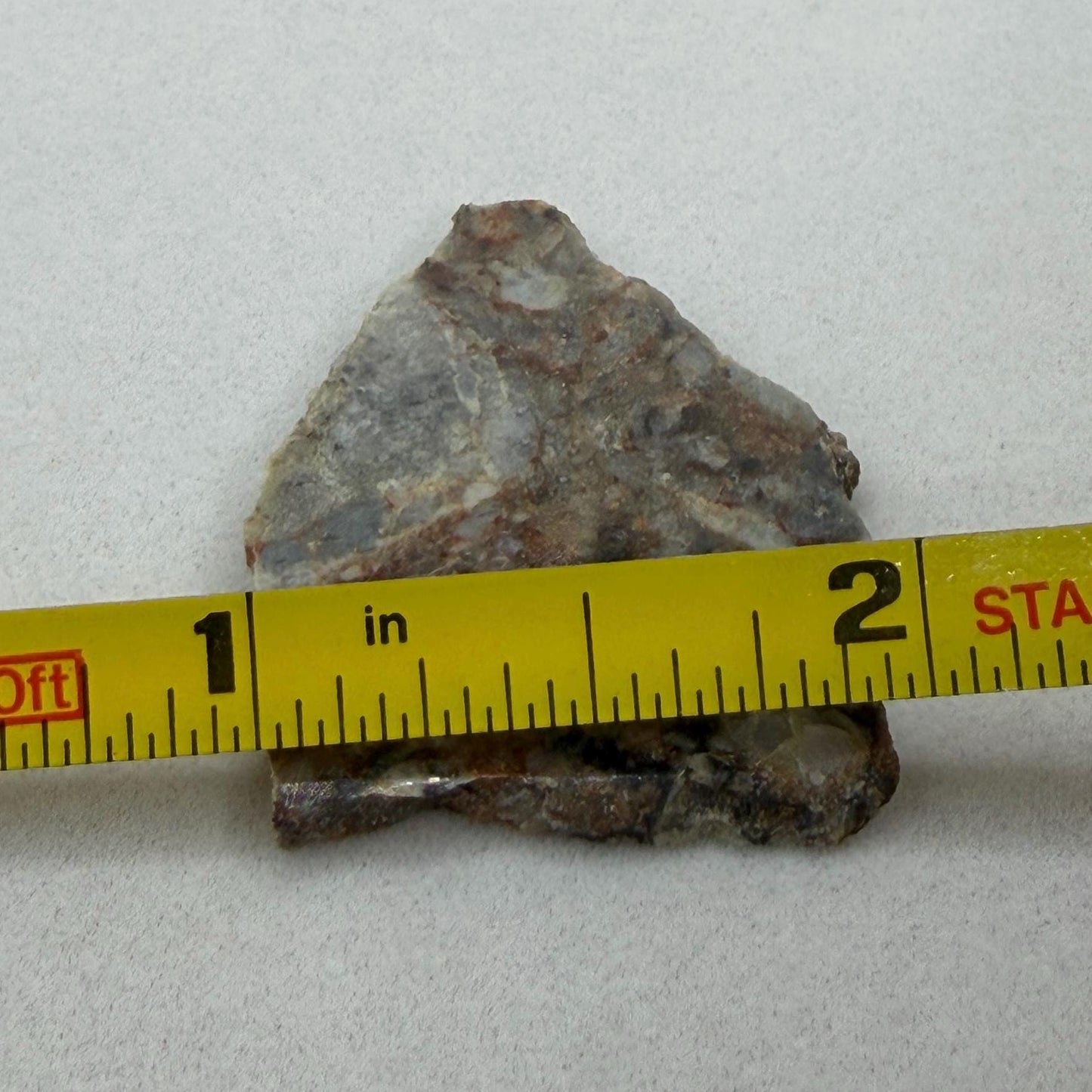 NWA 18045 Lunar Meteorite Slice, Melt Breccia Moon Rock, 3.93g