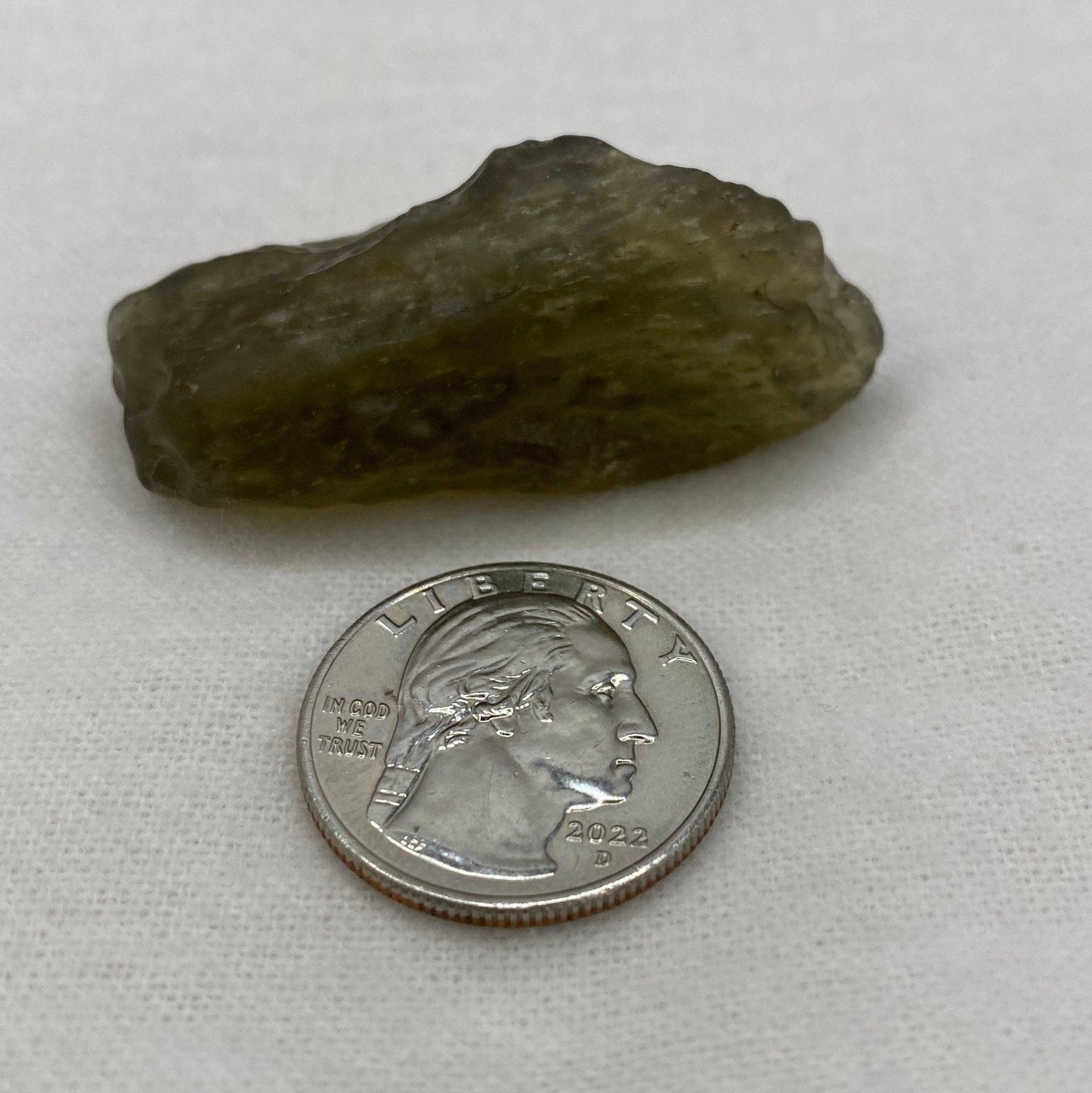 Rare Green Libyan Desert Glass Tektite: Manifestation Talisman, 22.26 grams