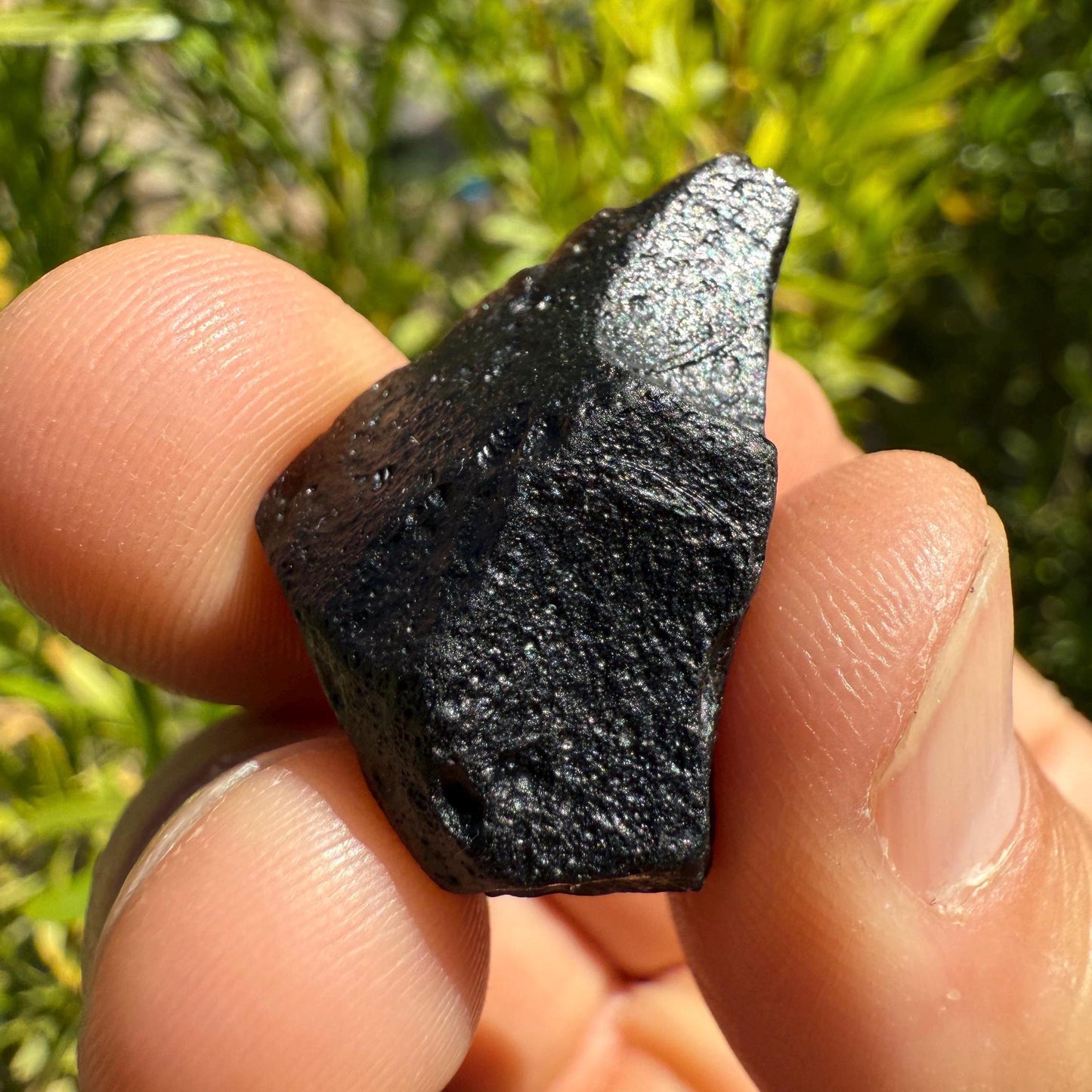 Indonesian Tektite: Impactite Rock - Astronomy Space Gift, 7.01 grams