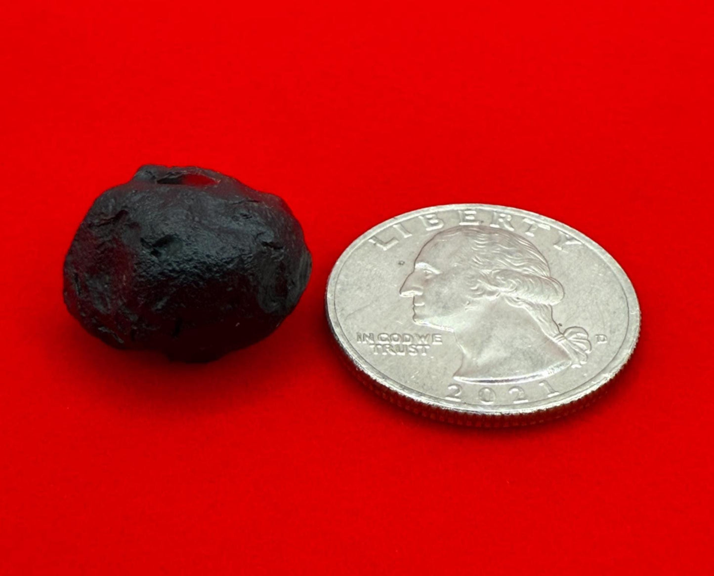 Saffordite Cintamani Stone Specimen: Rare Arizona Pseudo-Tektite, 3.90 grams