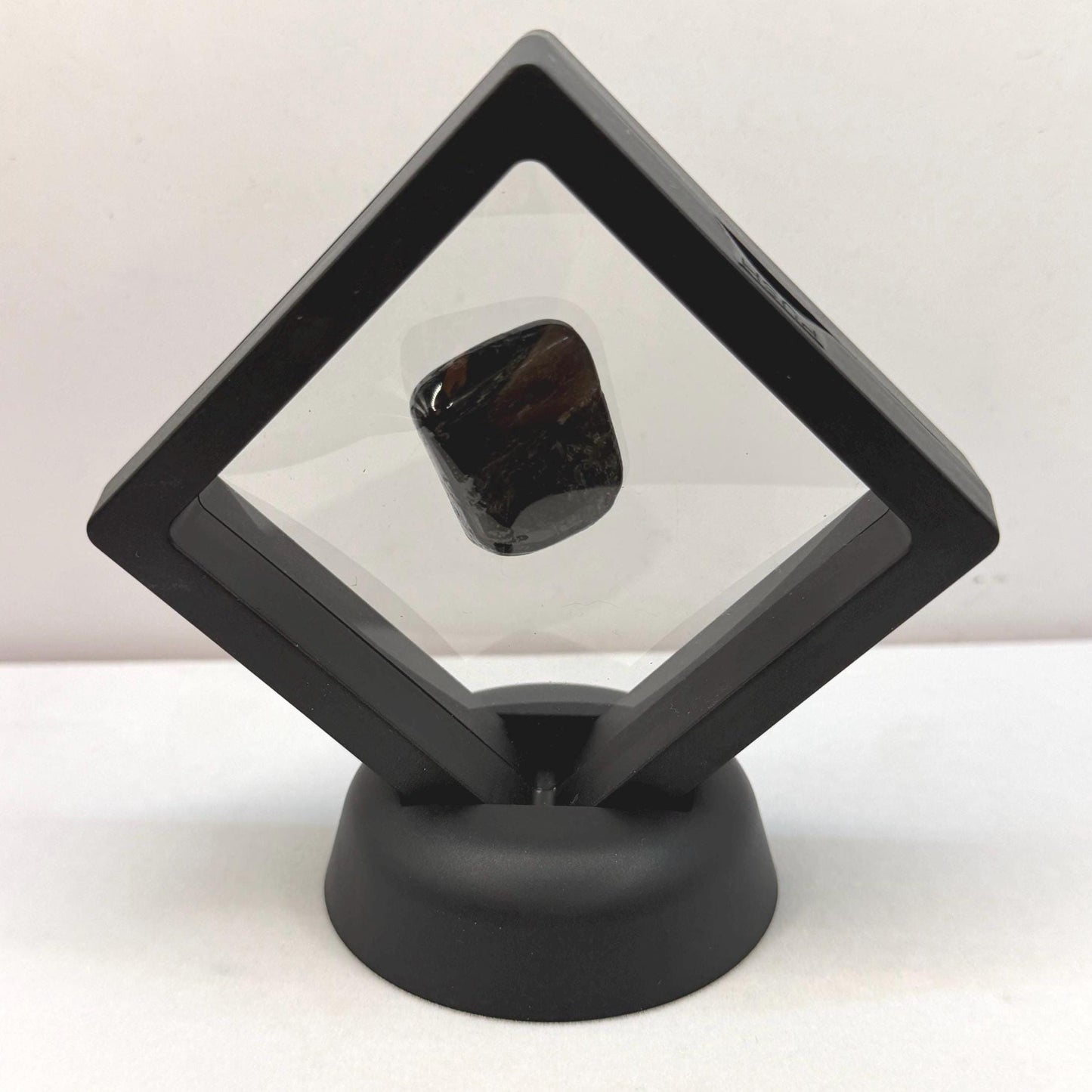 Greenland Nuummite Stone: Reiki Healing Stone, Protection Talisman, 9.61 grams