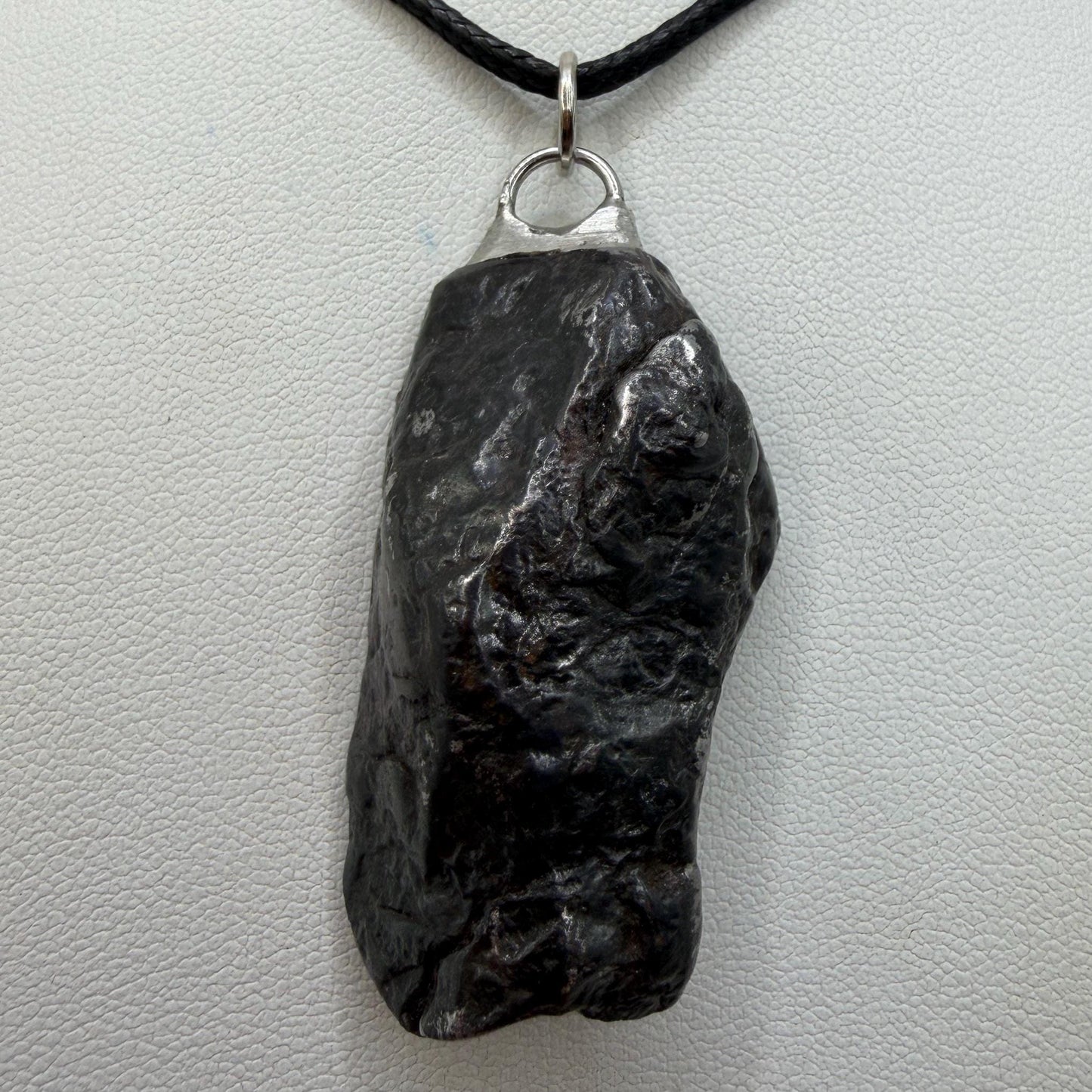 Aletai Meteorite Pendant: Celestial Space Jewelry, Space Gift, 41.32g